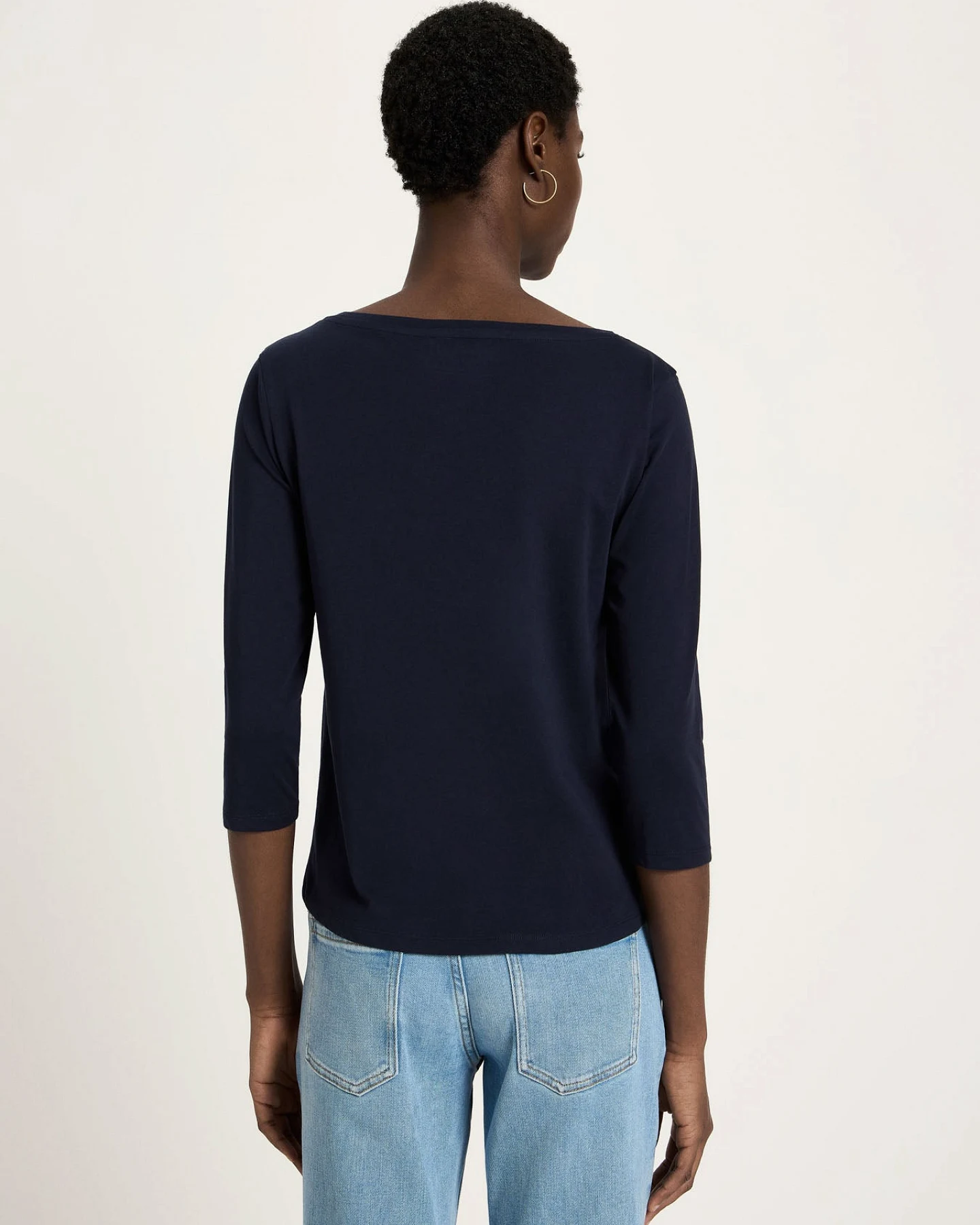 U-Boot Shirt mit 3/4 Arm (GOTS) – Ansicht 4