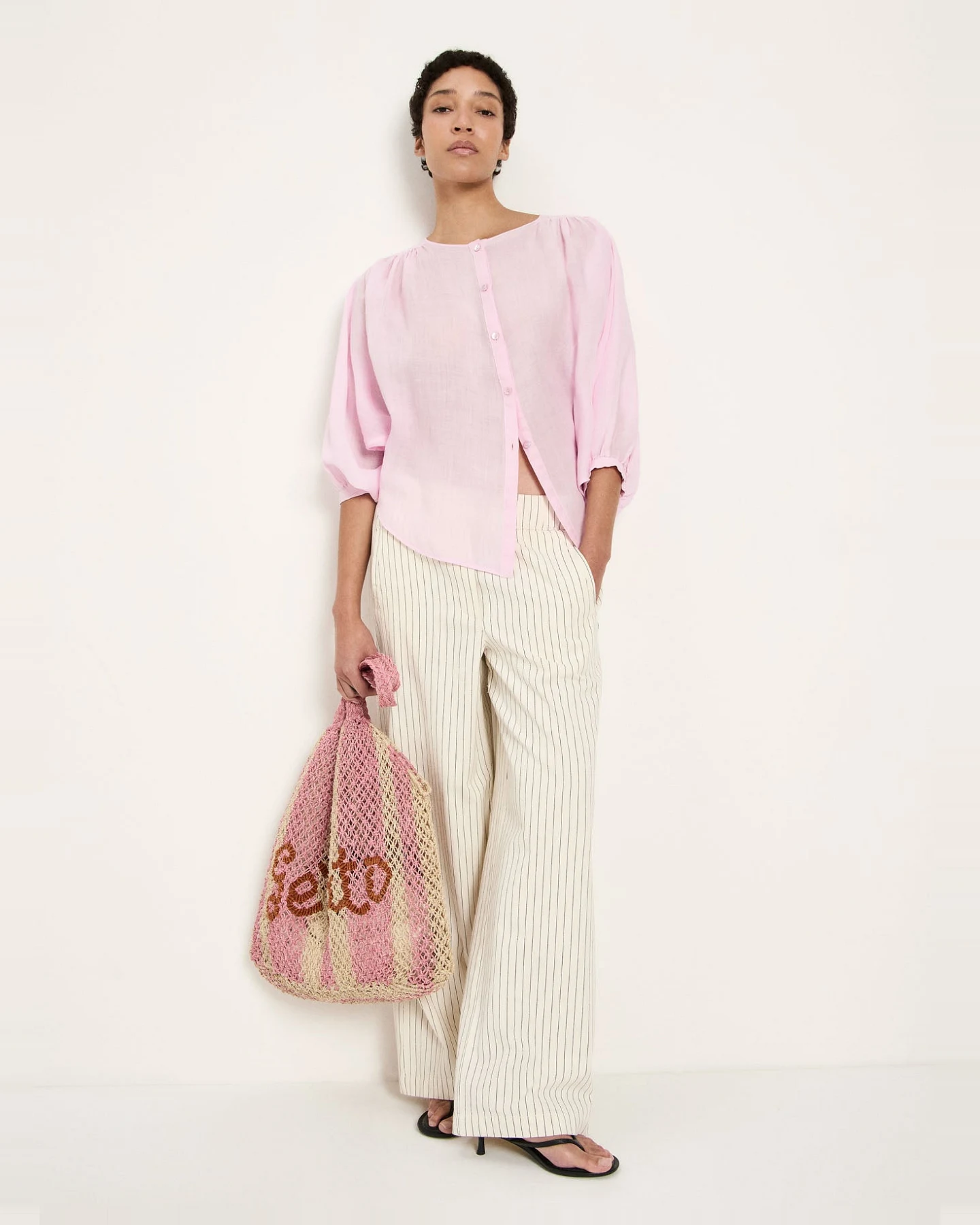 Bluse mit Kräuseln – Ansicht 5