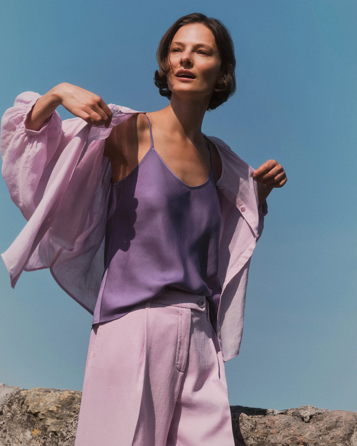 Bluse mit Kräuseln – Ansicht 3