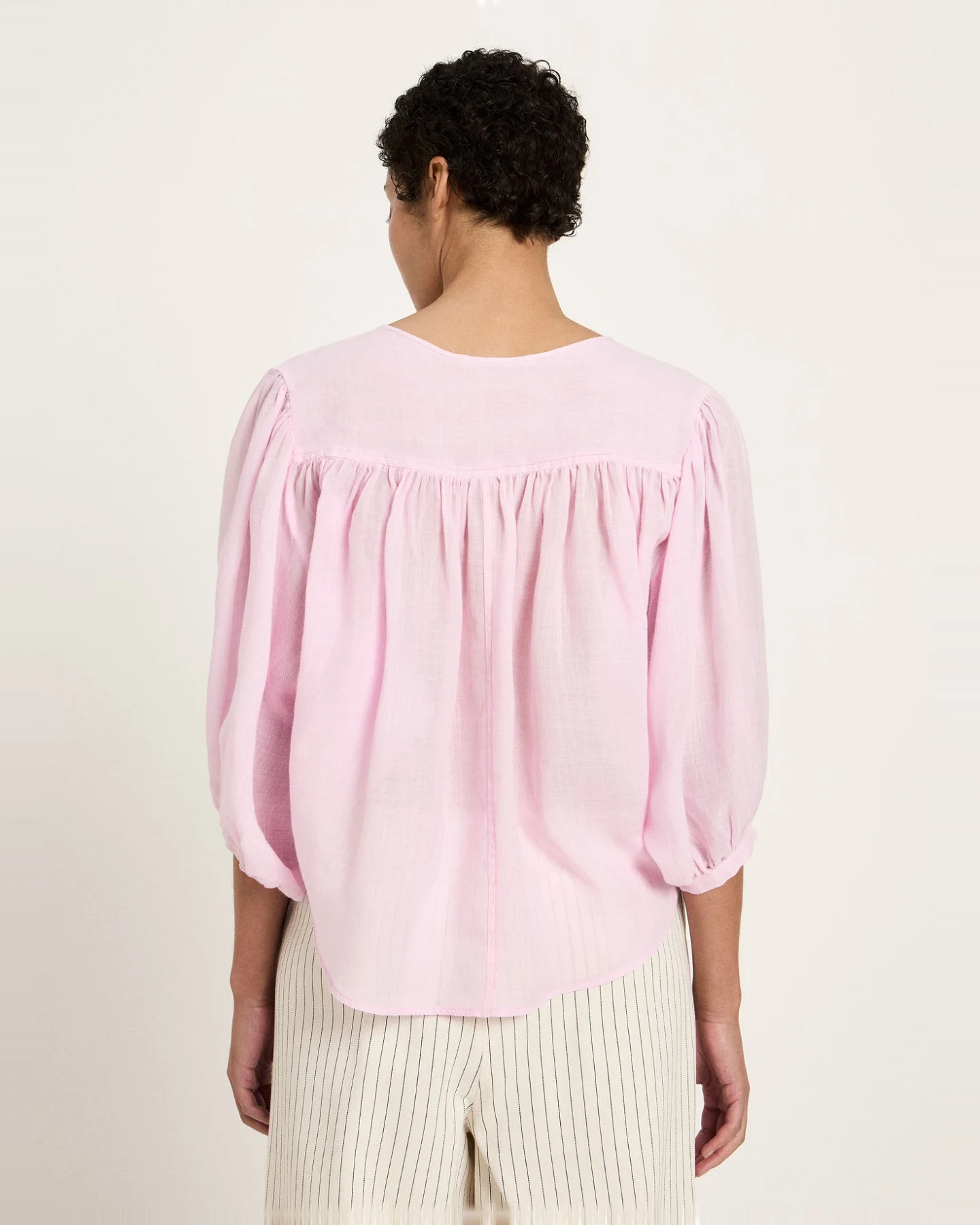 Bluse mit Kräuseln – Ansicht 6