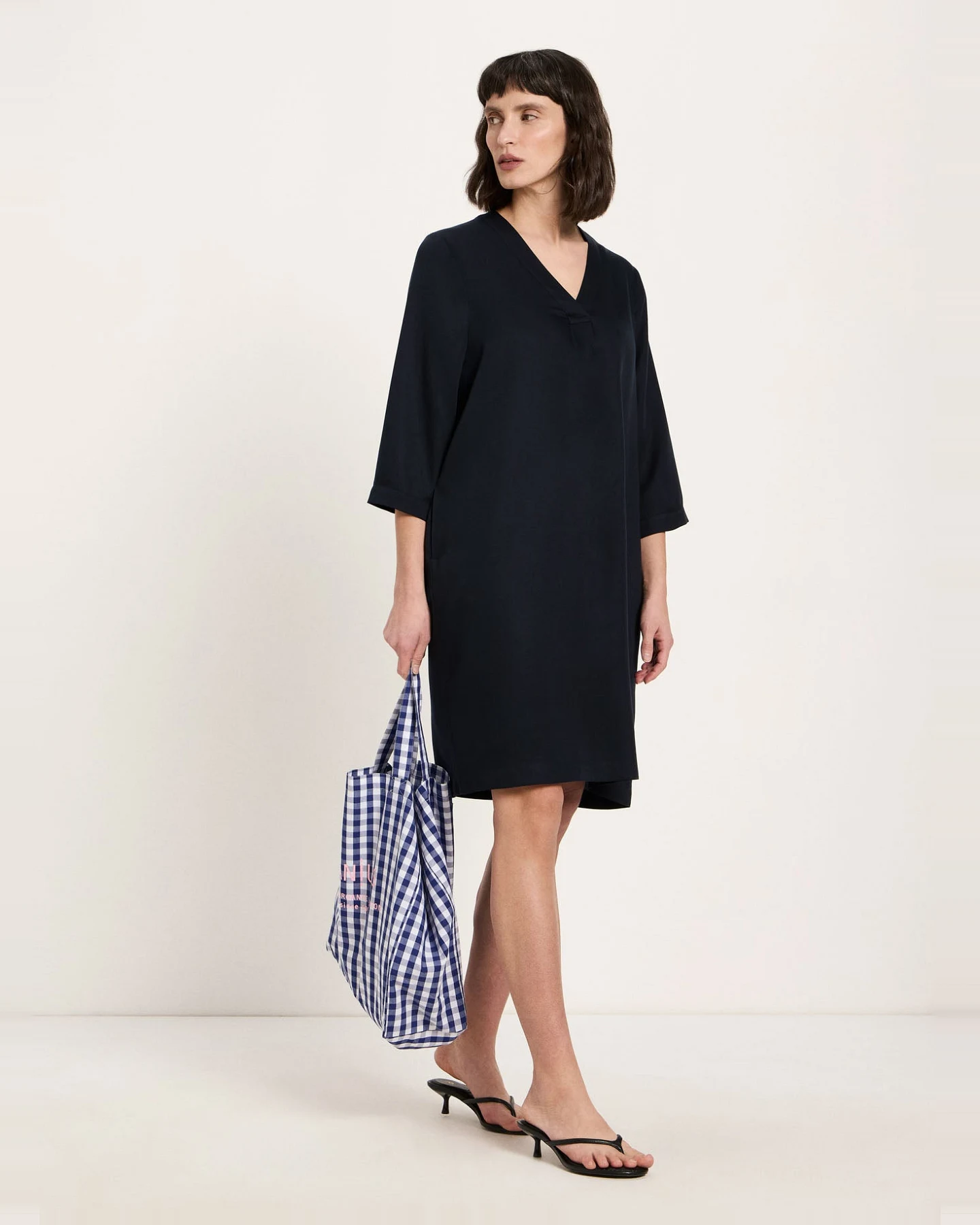 Vichy-Karo Tasche (GOTS) – Ansicht 2