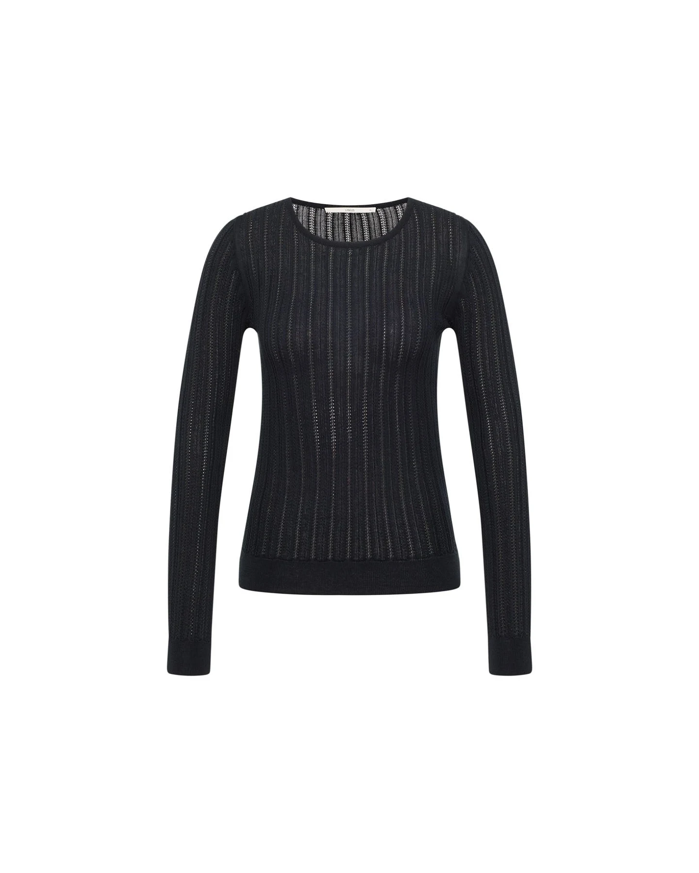 Pointelle-Pullover (GOTS) – Ansicht 5