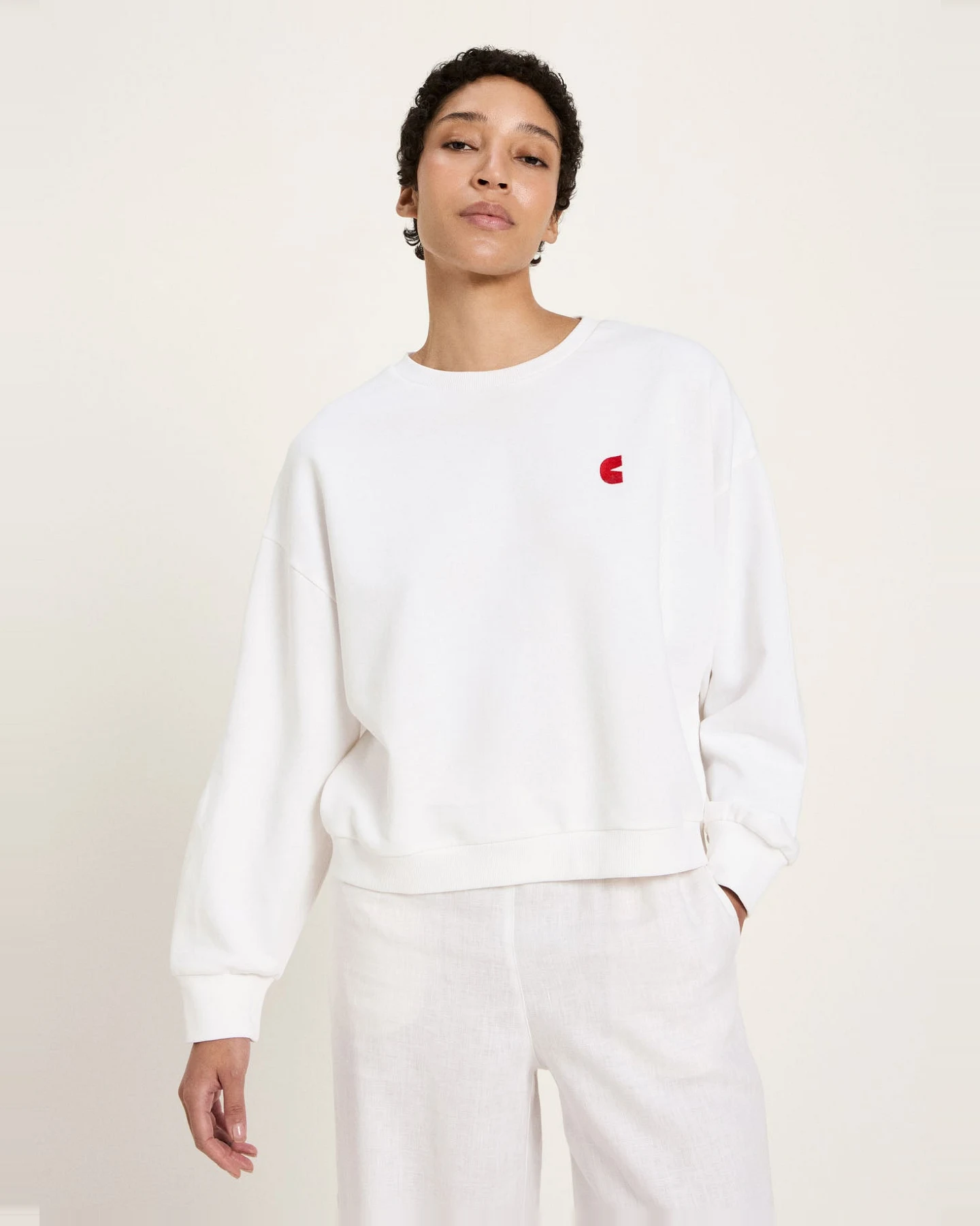 Statementsweatshirt (GOTS) – Ansicht 3