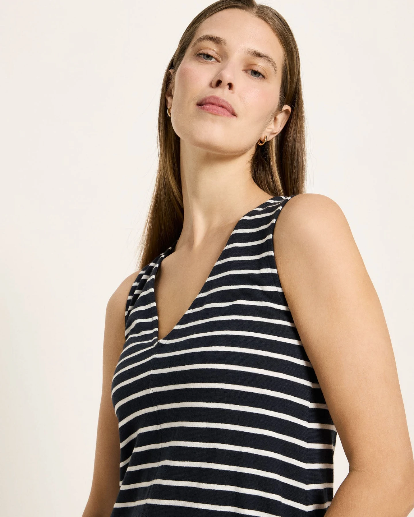 Maxikleid Ärmellos (GOTS) – Ansicht 2