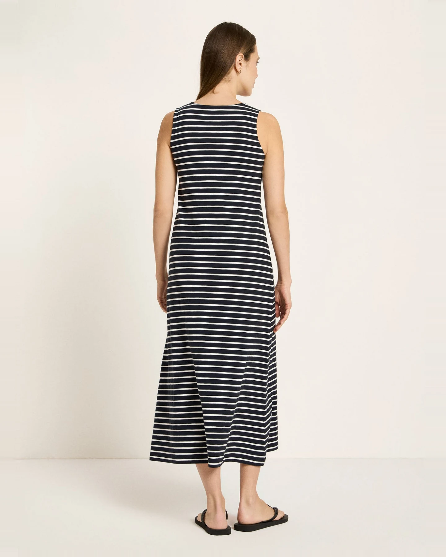 Maxikleid Ärmellos (GOTS) – Ansicht 3