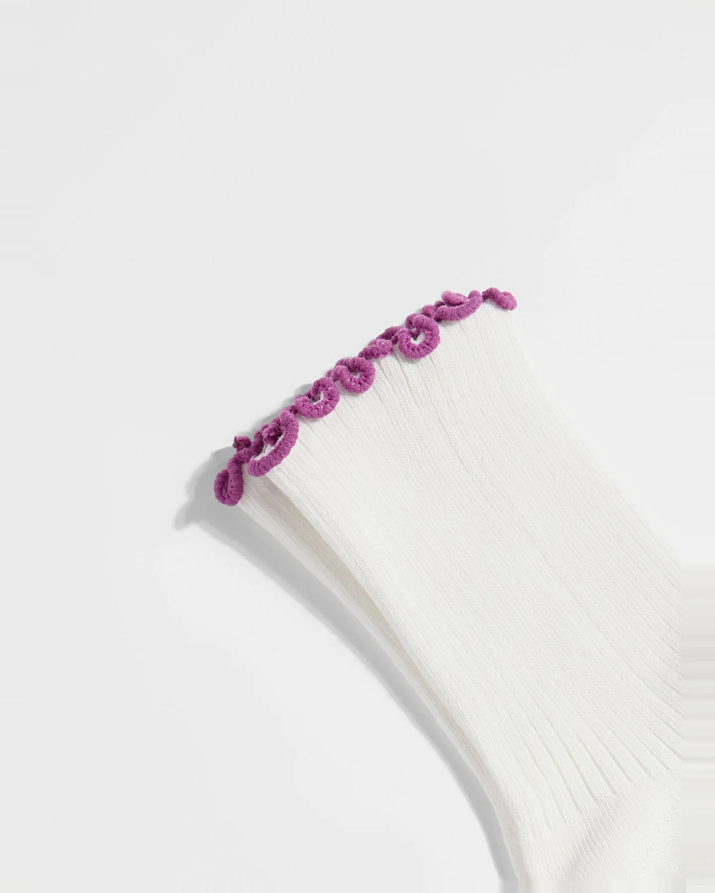 Socken mit Volant (GOTS) – Ansicht 2