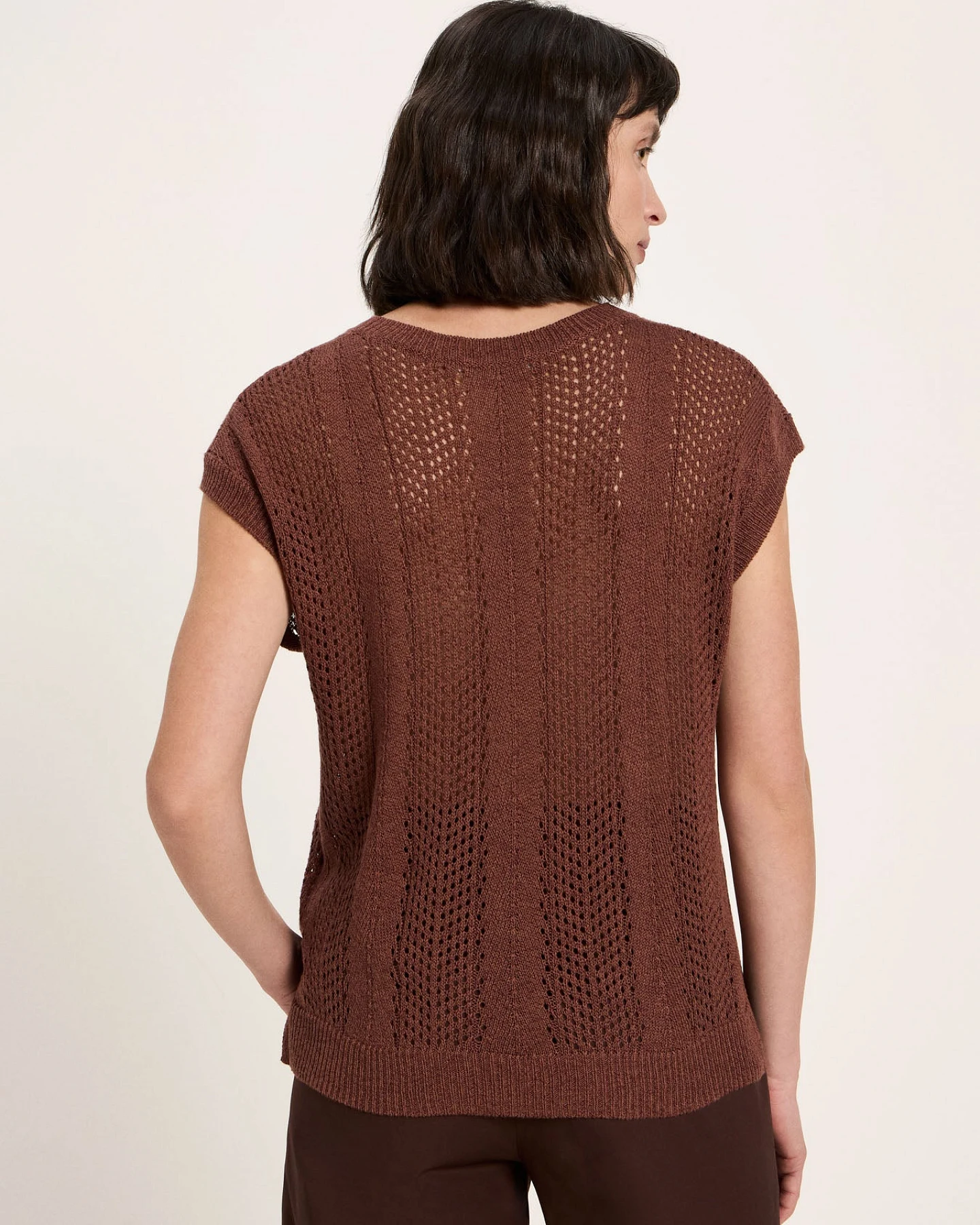 Strickpullunder mit Ajour – Ansicht 4