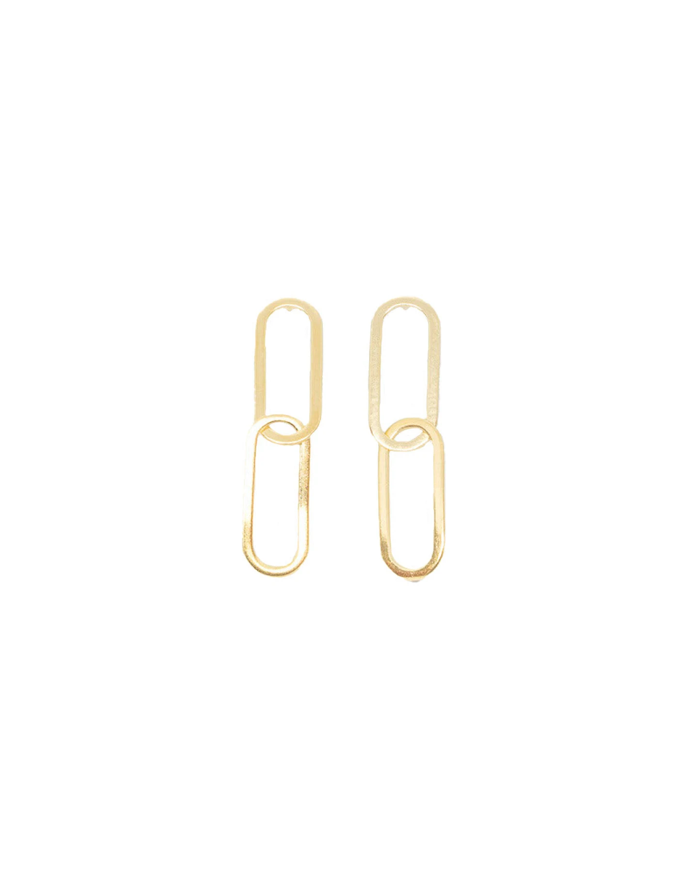 Glieder Ohrringe GOLD - Fejn – Ansicht 3