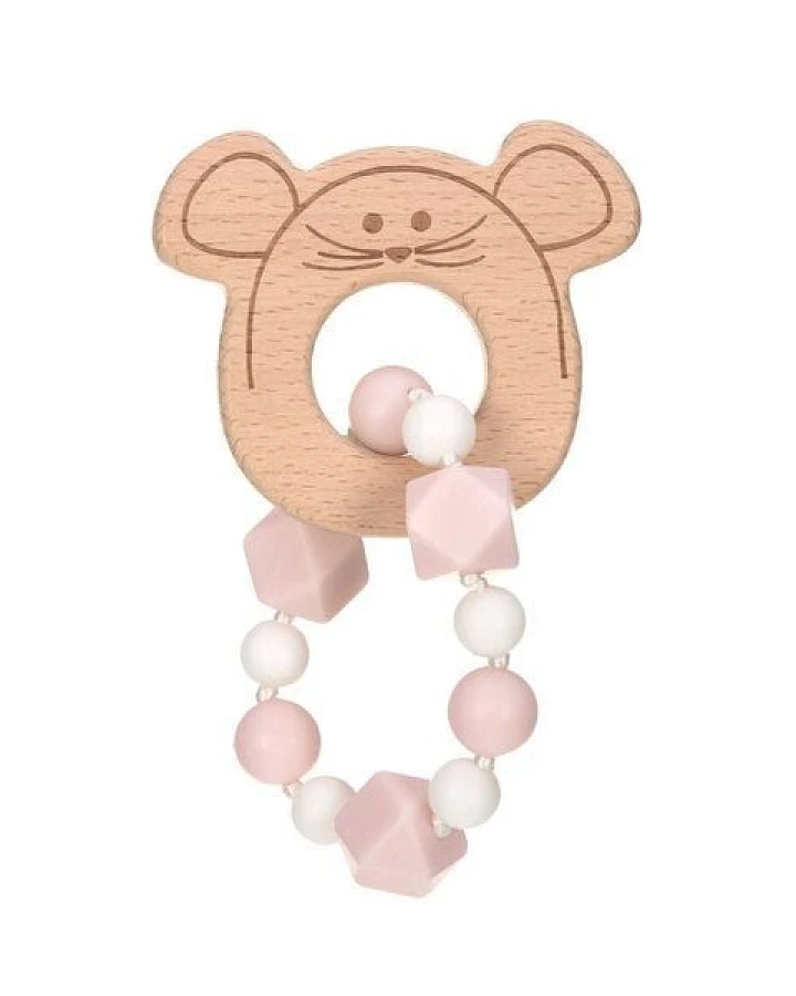 Lässig Baby Greifling, Beißhilfe -Little Chums Hund,Katze oder Maus -tolles Geschenk