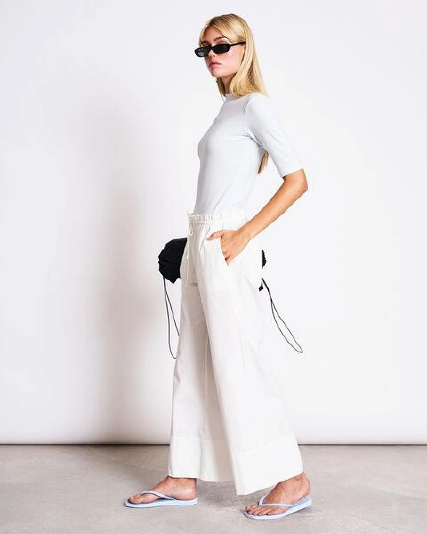 JAN N JUNE T-Shirt NINA aus Lyocell gerippt – Ansicht 2