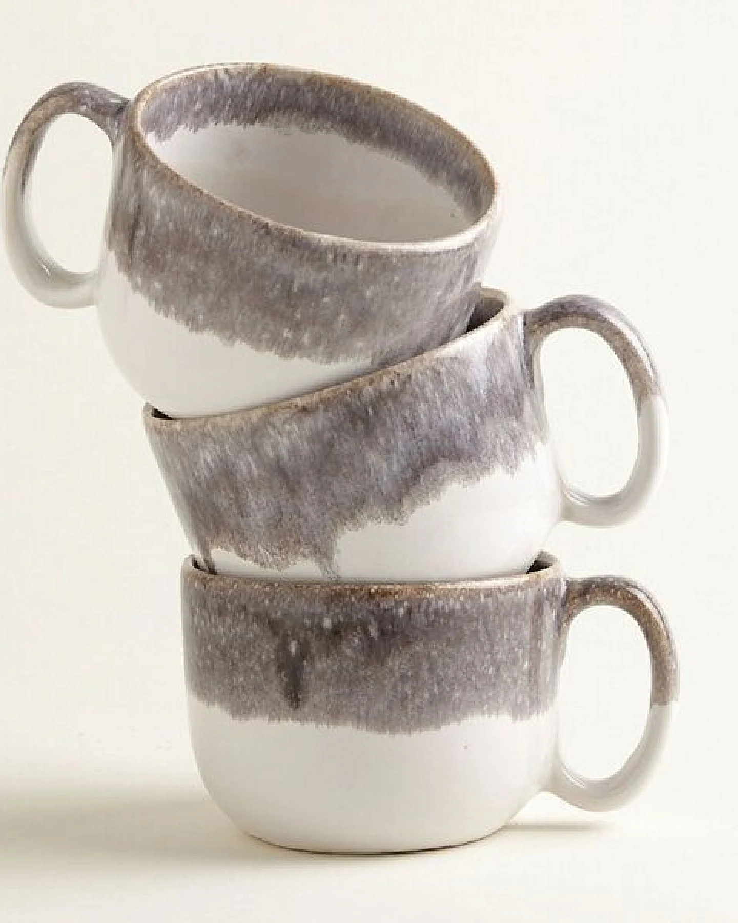 onomao Handgemachte Große Tasse aus Steinzeug – Ansicht 2