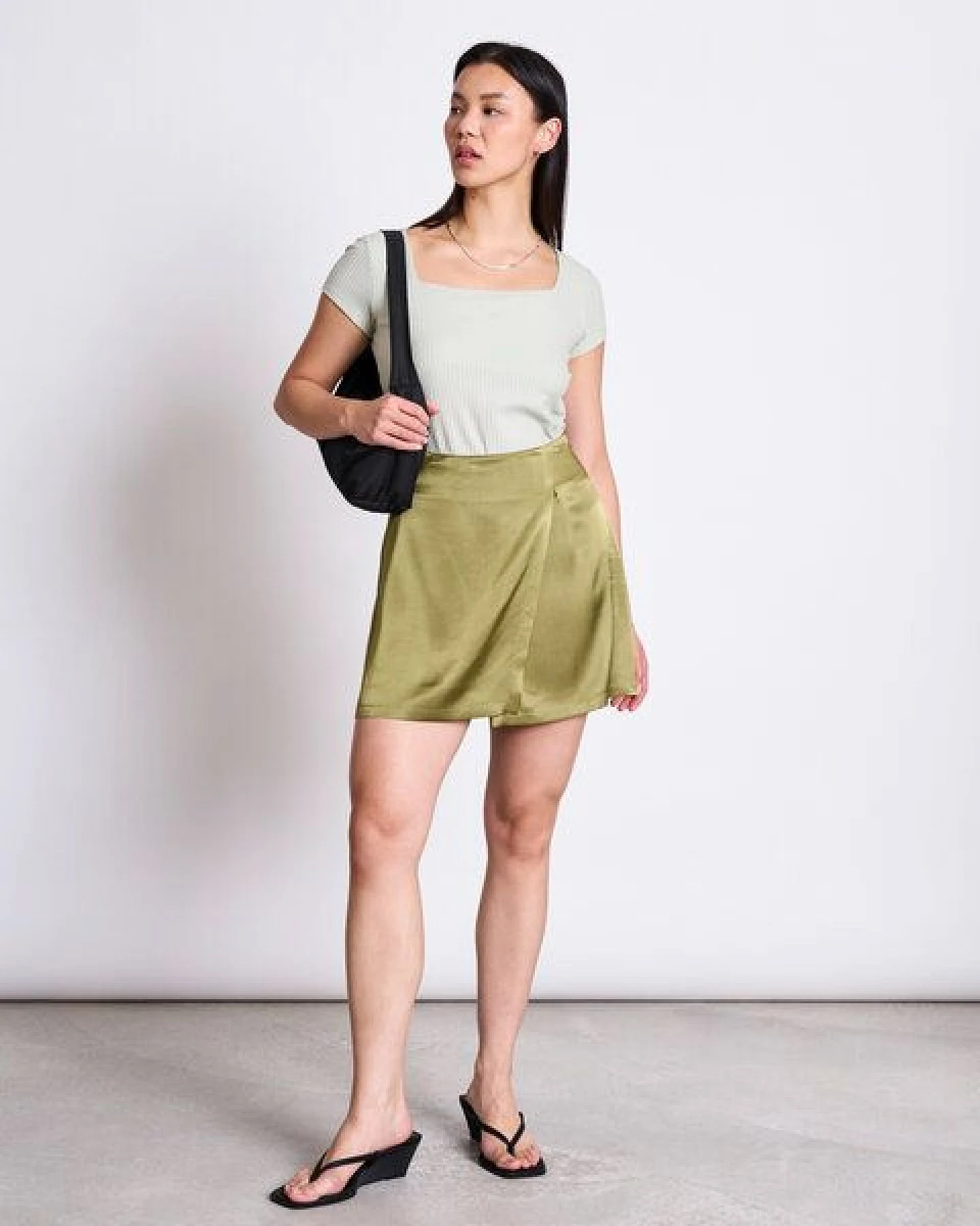 JAN N JUNE T-Shirt ARIMA gerippt aus Lyocell (Tencel®) – Ansicht 2
