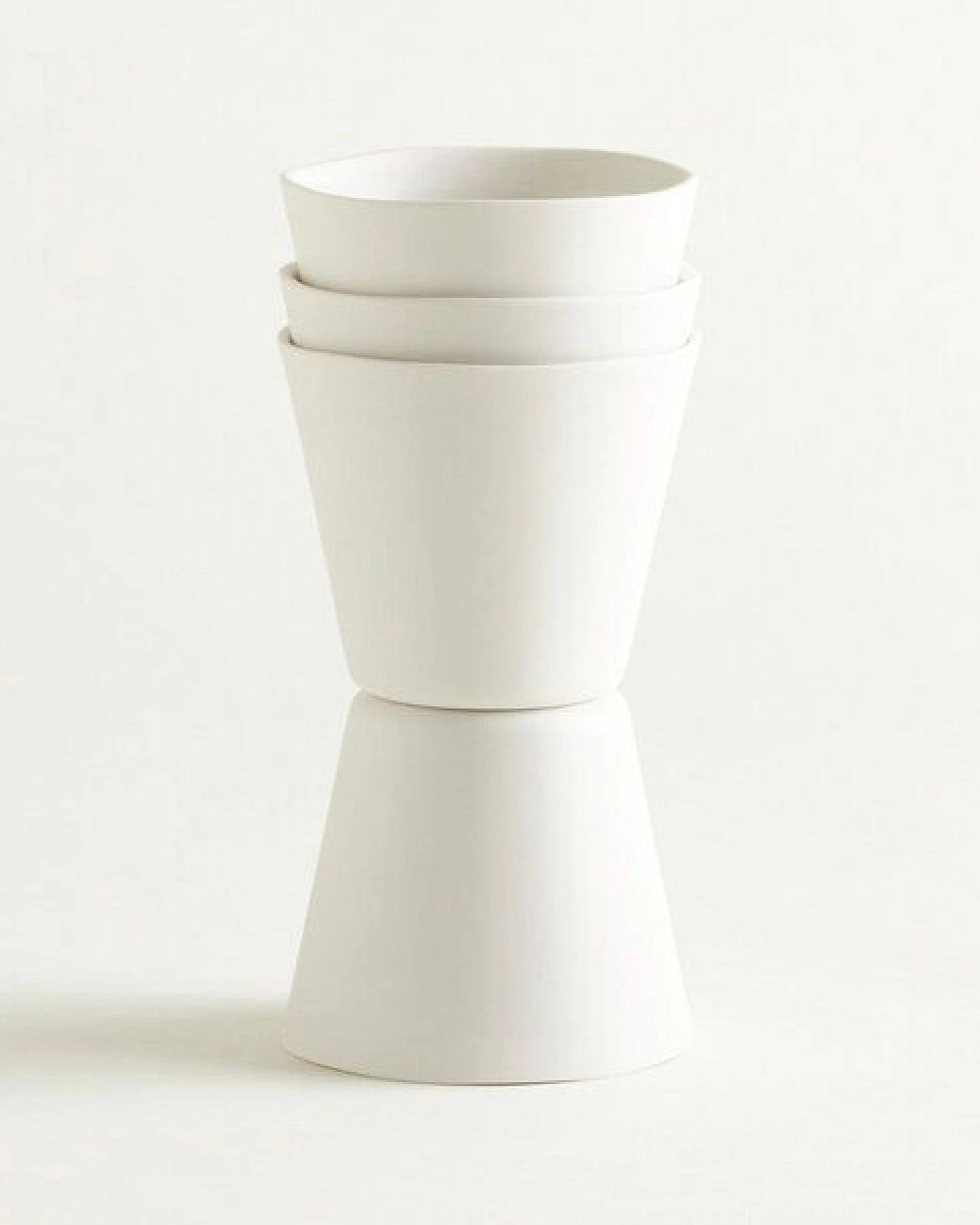 onomao Handgemachter Becher aus Porzellan 2er-Set – Ansicht 4