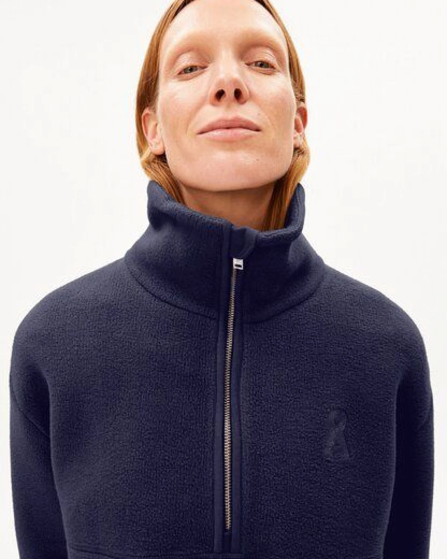 ARMEDANGELS HAARLEENAA Damen Fleece-Sweatshirt aus Bio-Baumwolle – Ansicht 3