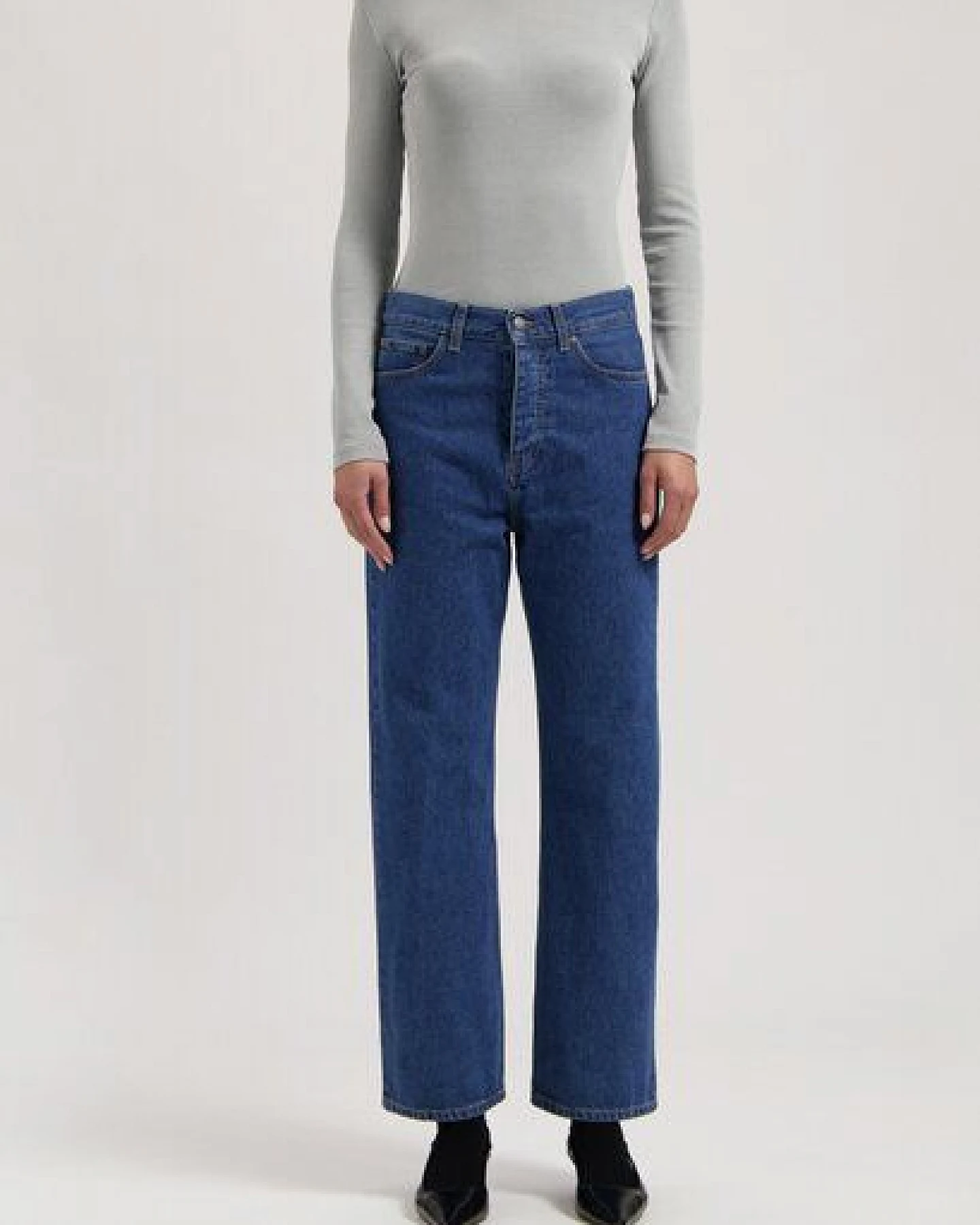 MUD Jeans Damen Jeans "Emma Low Loose - Medium Stone" – Ansicht 3