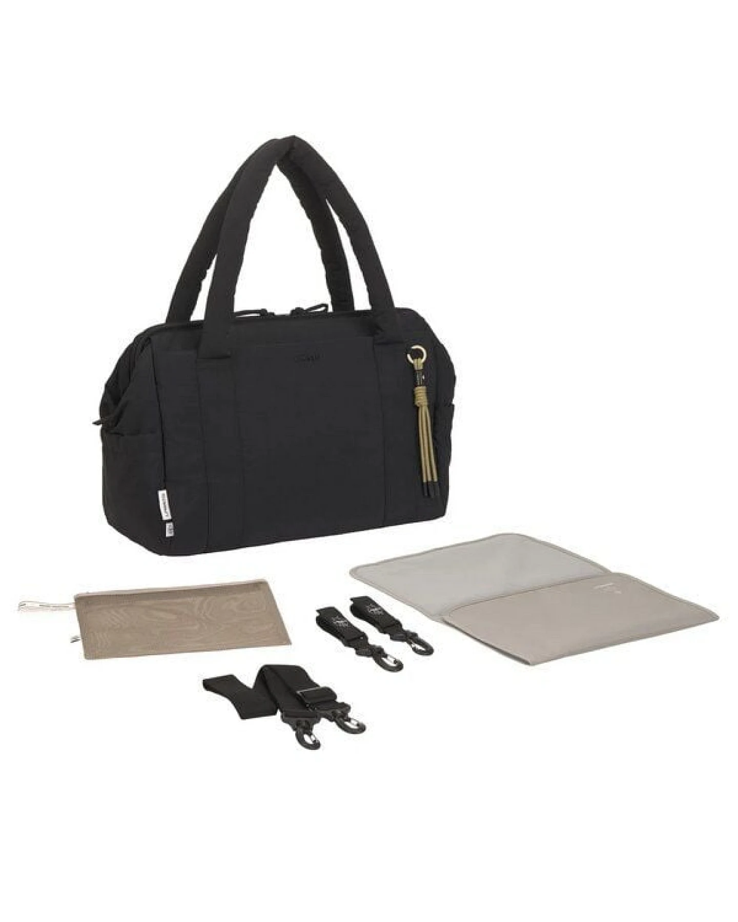 Lässig Wickeltasche Weekender Yula mint oder schwarz NEU – Ansicht 2