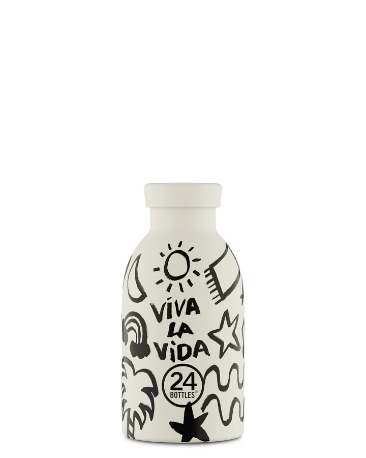 Thermos Trinkflasche aus Edelstahl 330 ml, , Clima Bottle Viva la Vida - 24Bottles