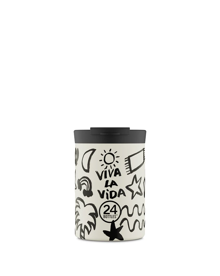 Thermos Becher to go, Isolierbecher 350 ml, , Travel Tumbler Viva la Vida - 24Bottles