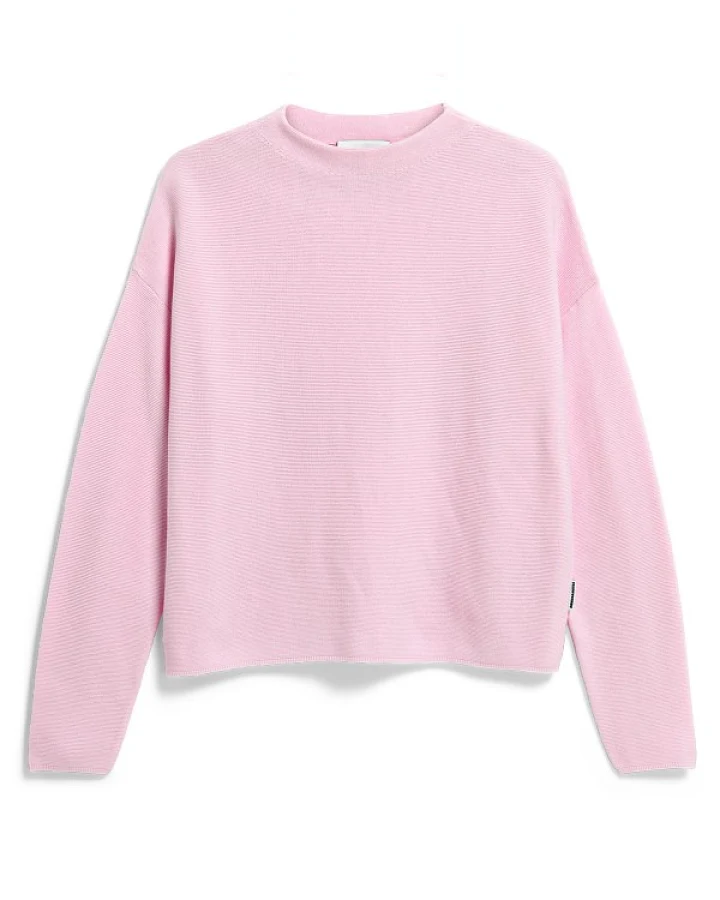 ARMEDANGELS - Women's Merinaa Links Links - Pullover Gr XS rosa