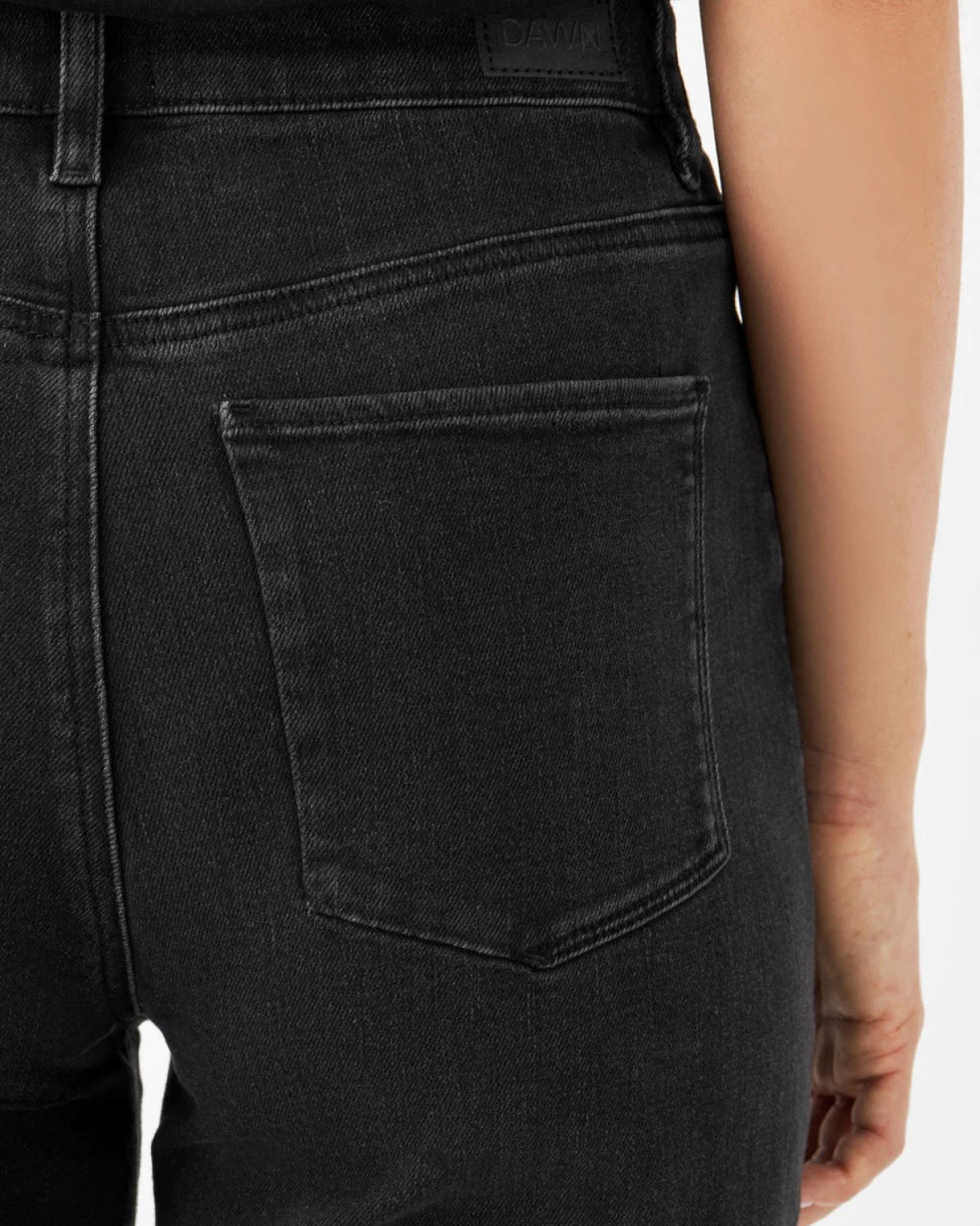 Jeans Dew Flared Black Denim – Ansicht 5