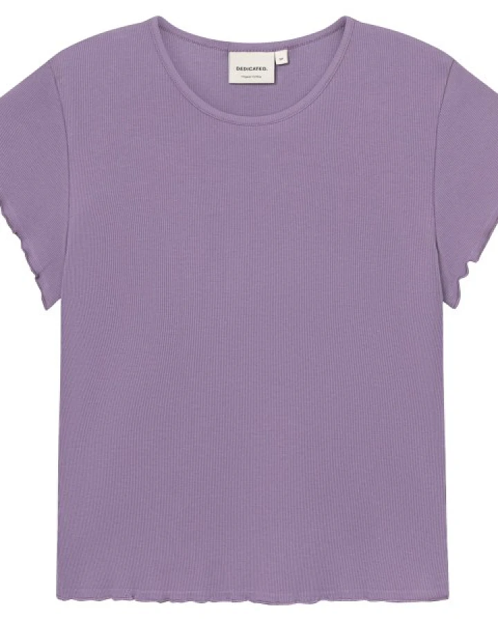 DEDICATED - Women's Rib Top Ven - T-Shirt Gr M rosa