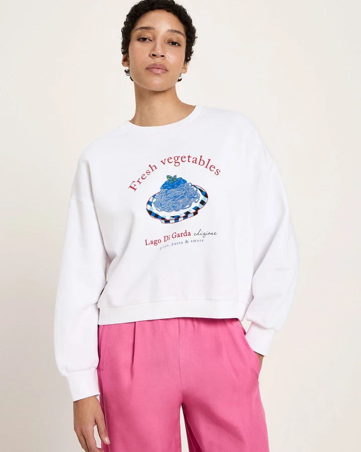 Statementsweatshirt (GOTS)