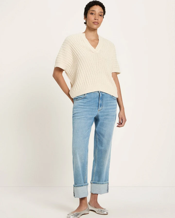 Bouclé Pullunder (GOTS)