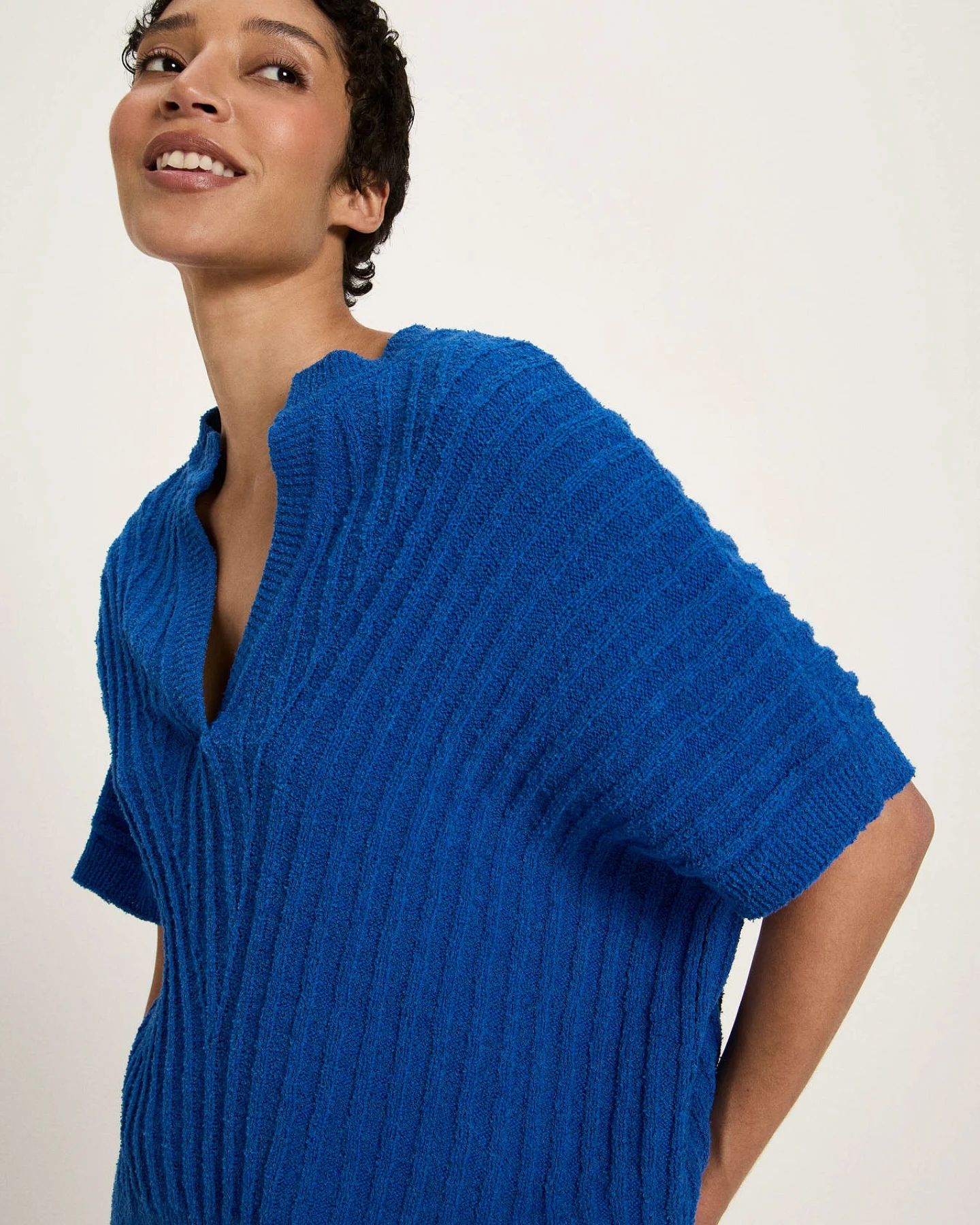 Bouclé Pullunder (GOTS) – Ansicht 3