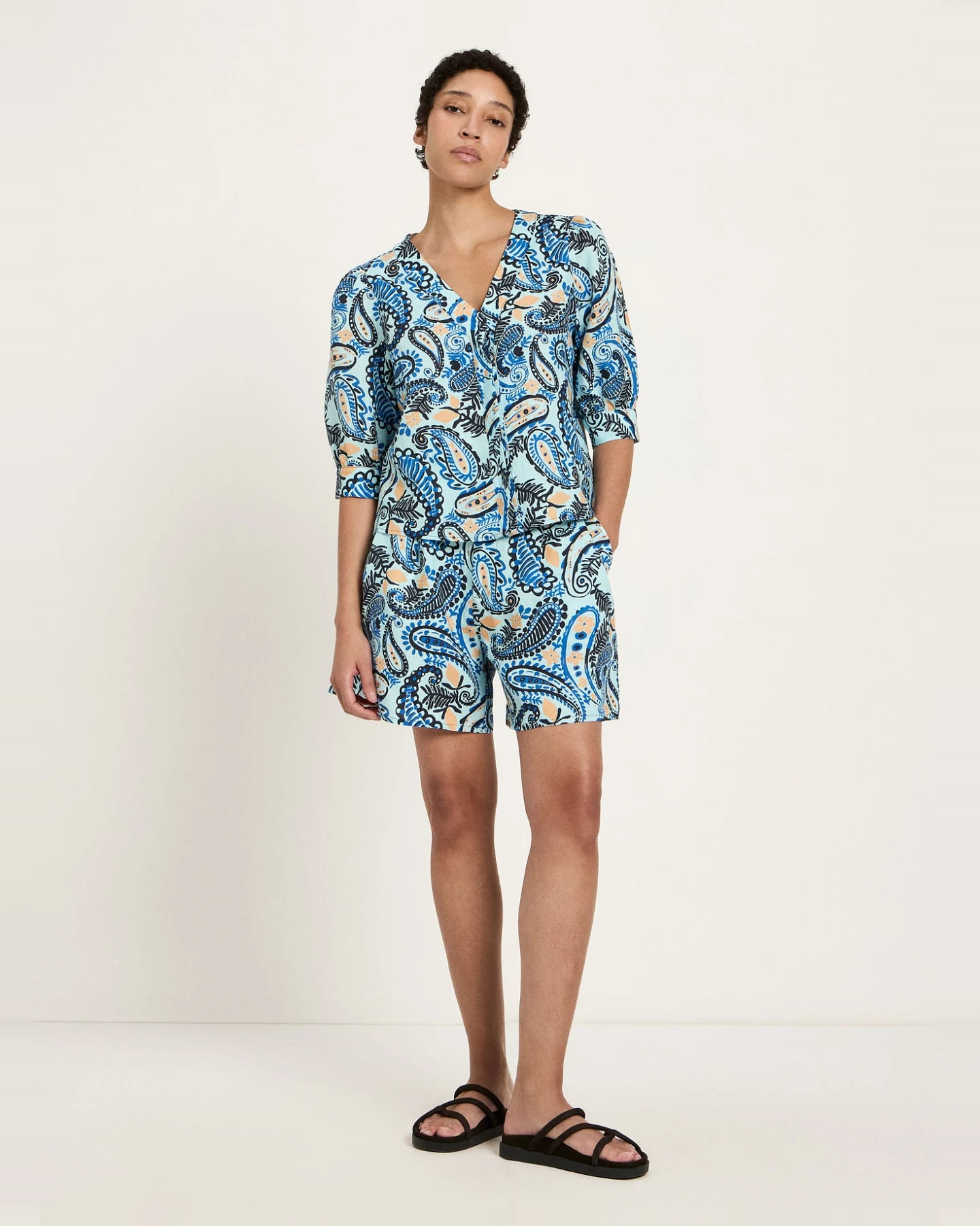 3/4 Arm Bluse (GOTS) – Ansicht 5