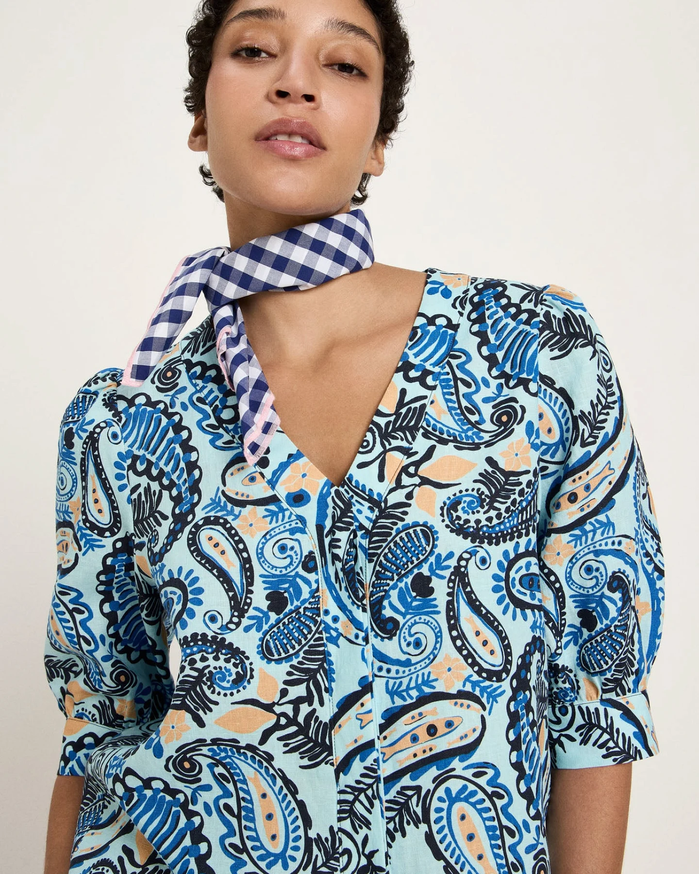 3/4 Arm Bluse (GOTS) – Ansicht 2