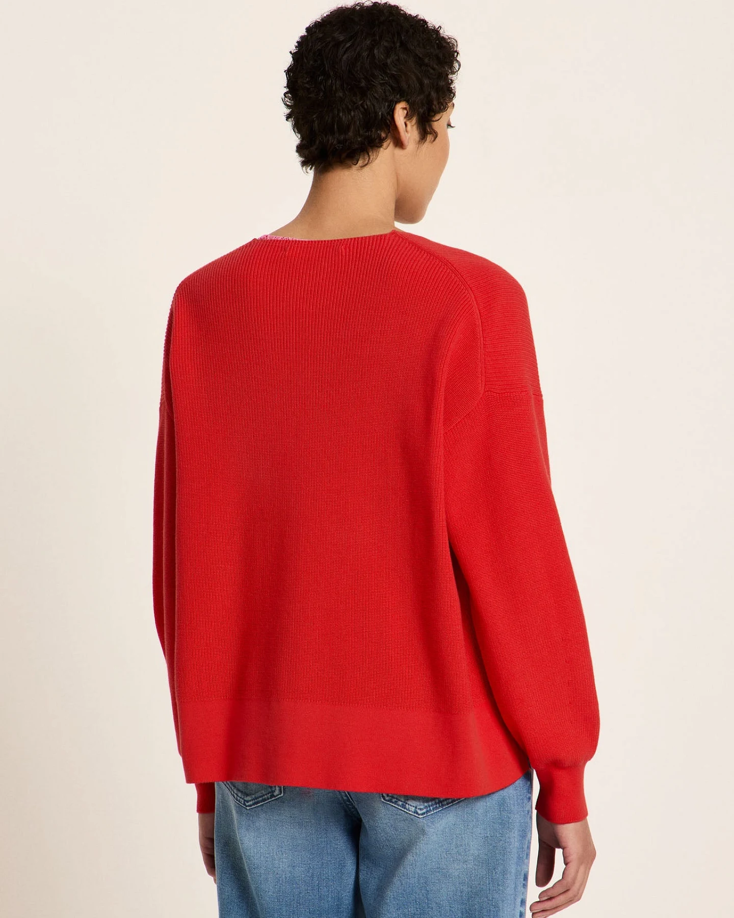 Pullover mit V-Ausschnitt (GOTS) – Ansicht 4