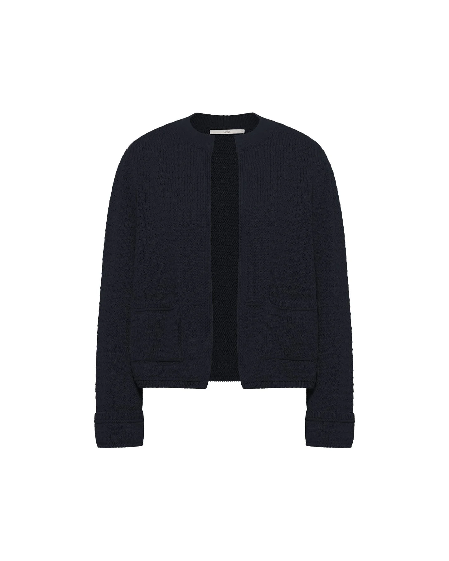 Strickjacke mit Struktur (GOTS) – Ansicht 5