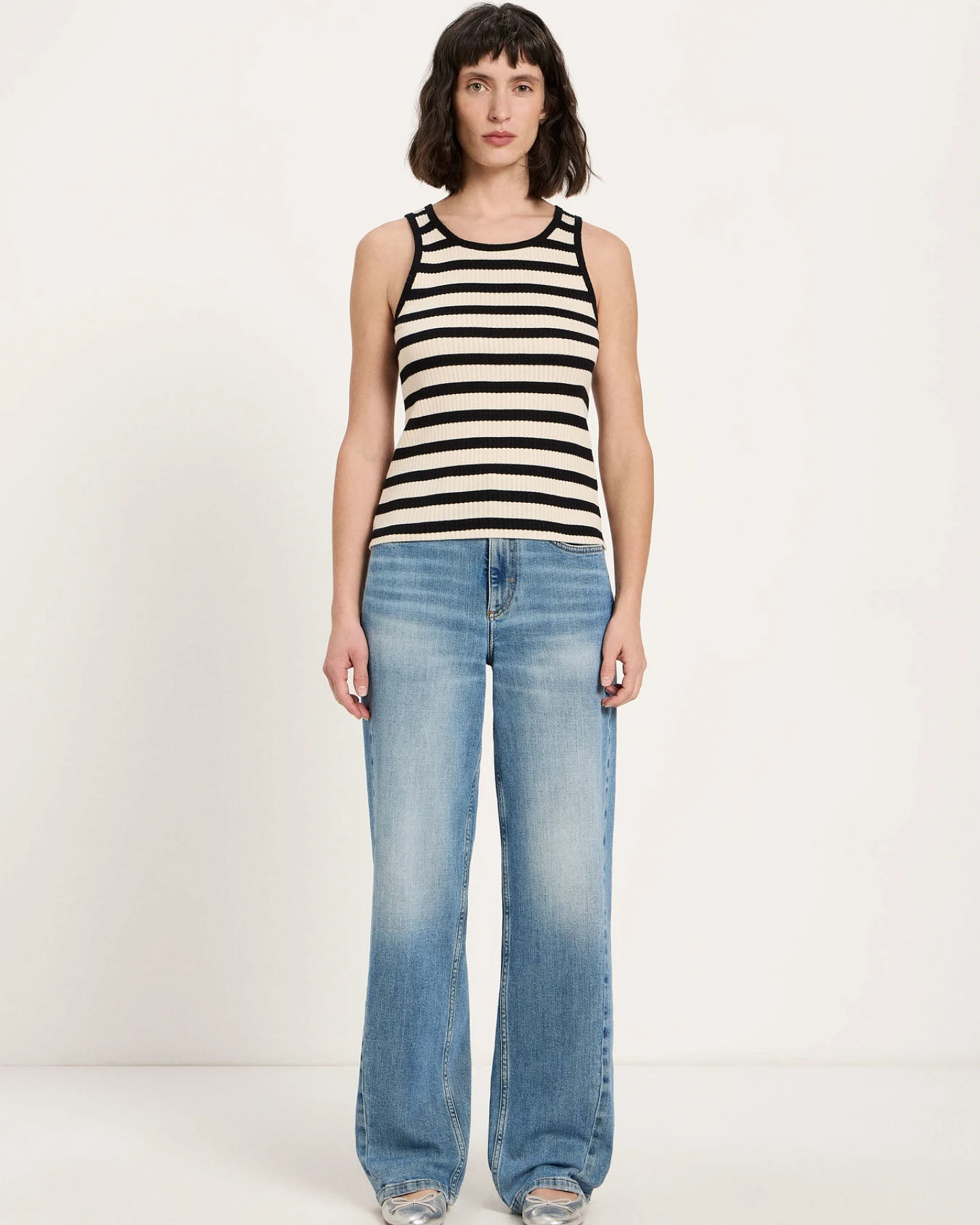 Tanktop mit Streifen (GOTS) – Ansicht 2