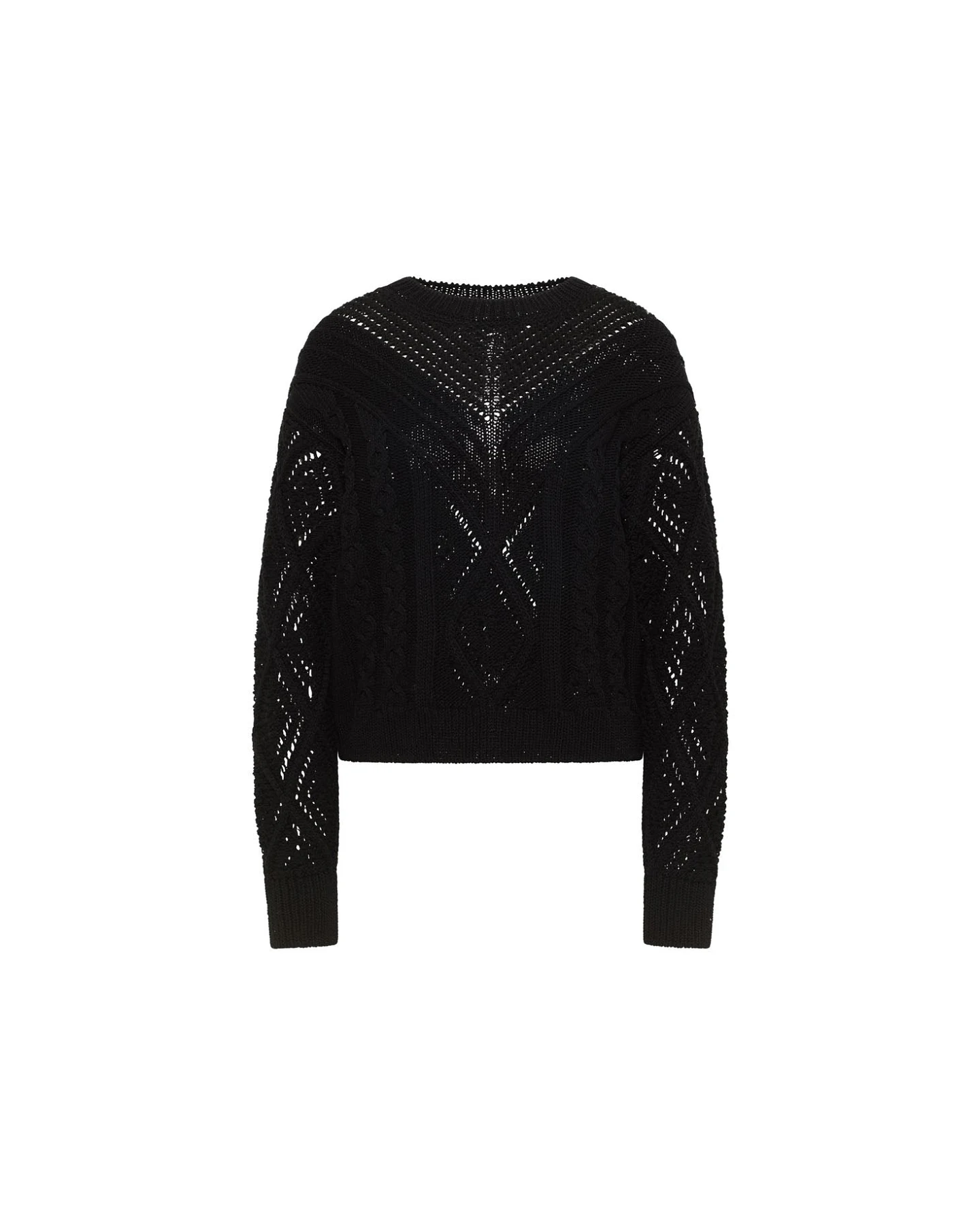 Lochstrick Pullover (GOTS) – Ansicht 5