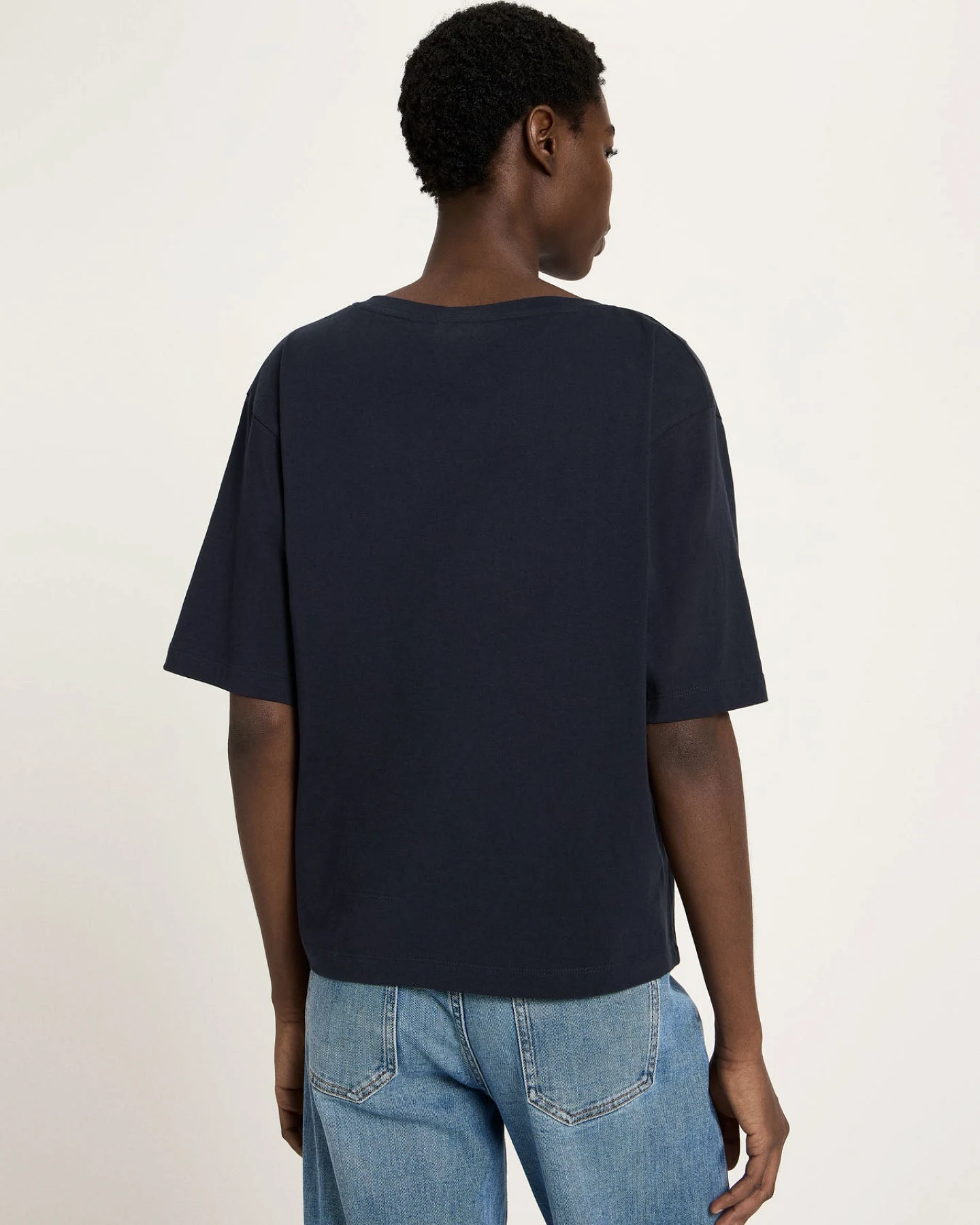 Shirt mit V-Ausschnitt (GOTS) – Ansicht 4