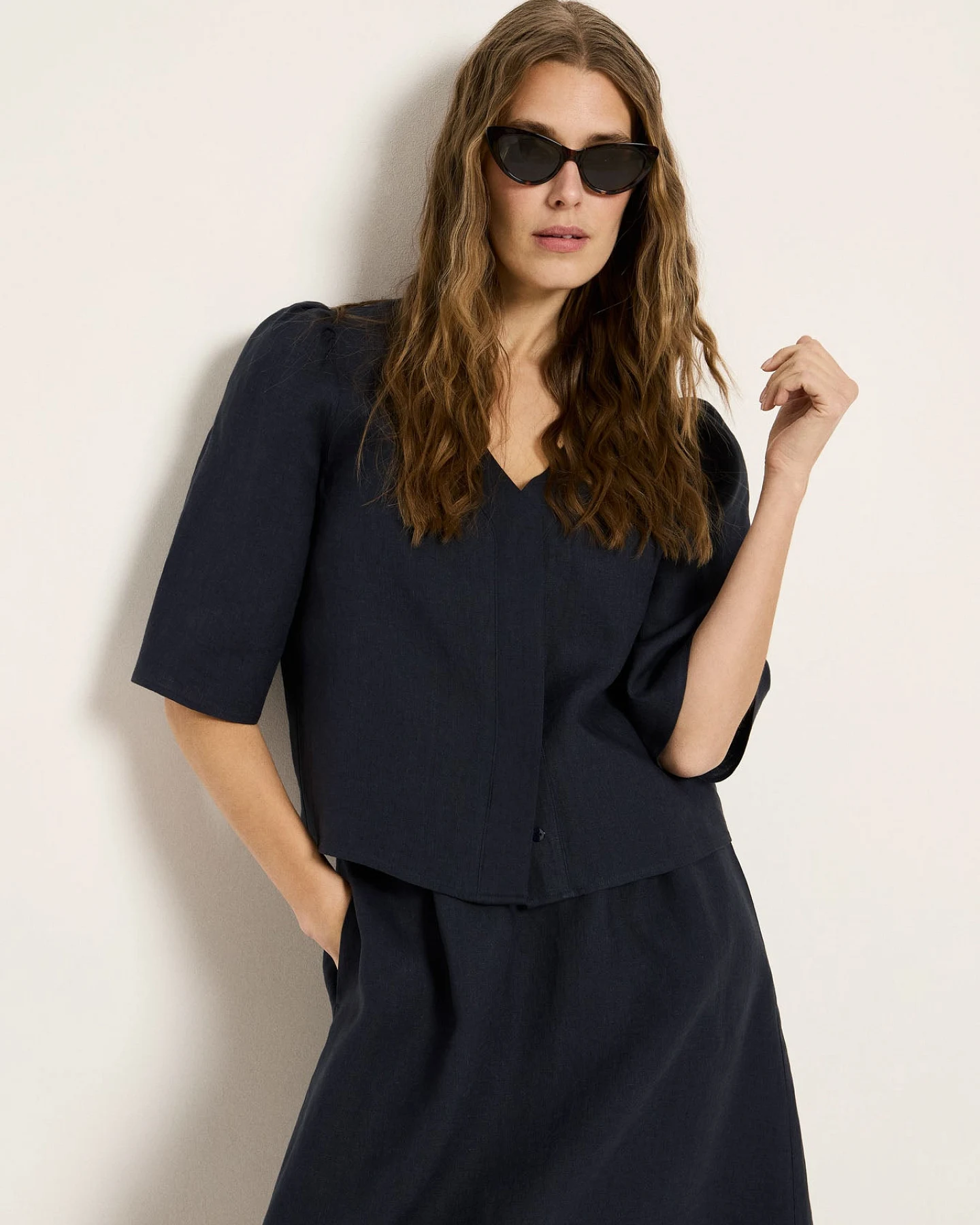 3/4 Arm Bluse (GOTS) – Ansicht 4