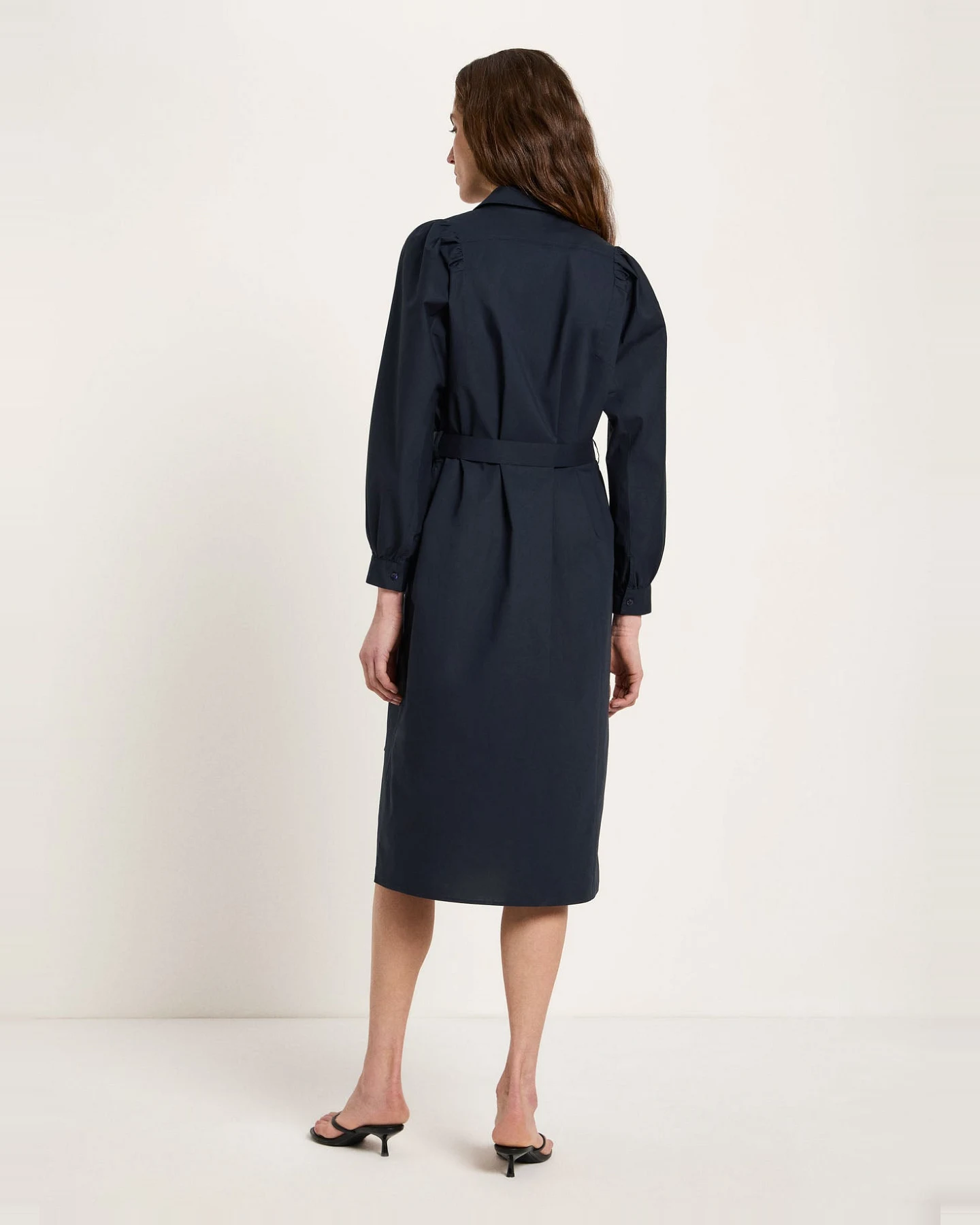 Kleid mit Kräuseln (GOTS) – Ansicht 3