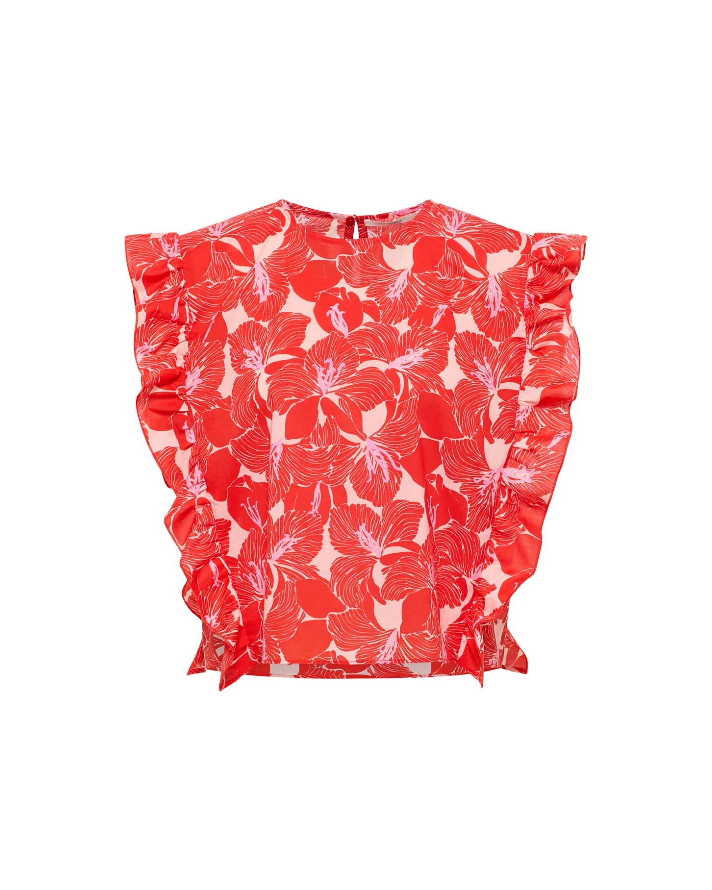 Blusenshirt mit Volant (GOTS) – Ansicht 5