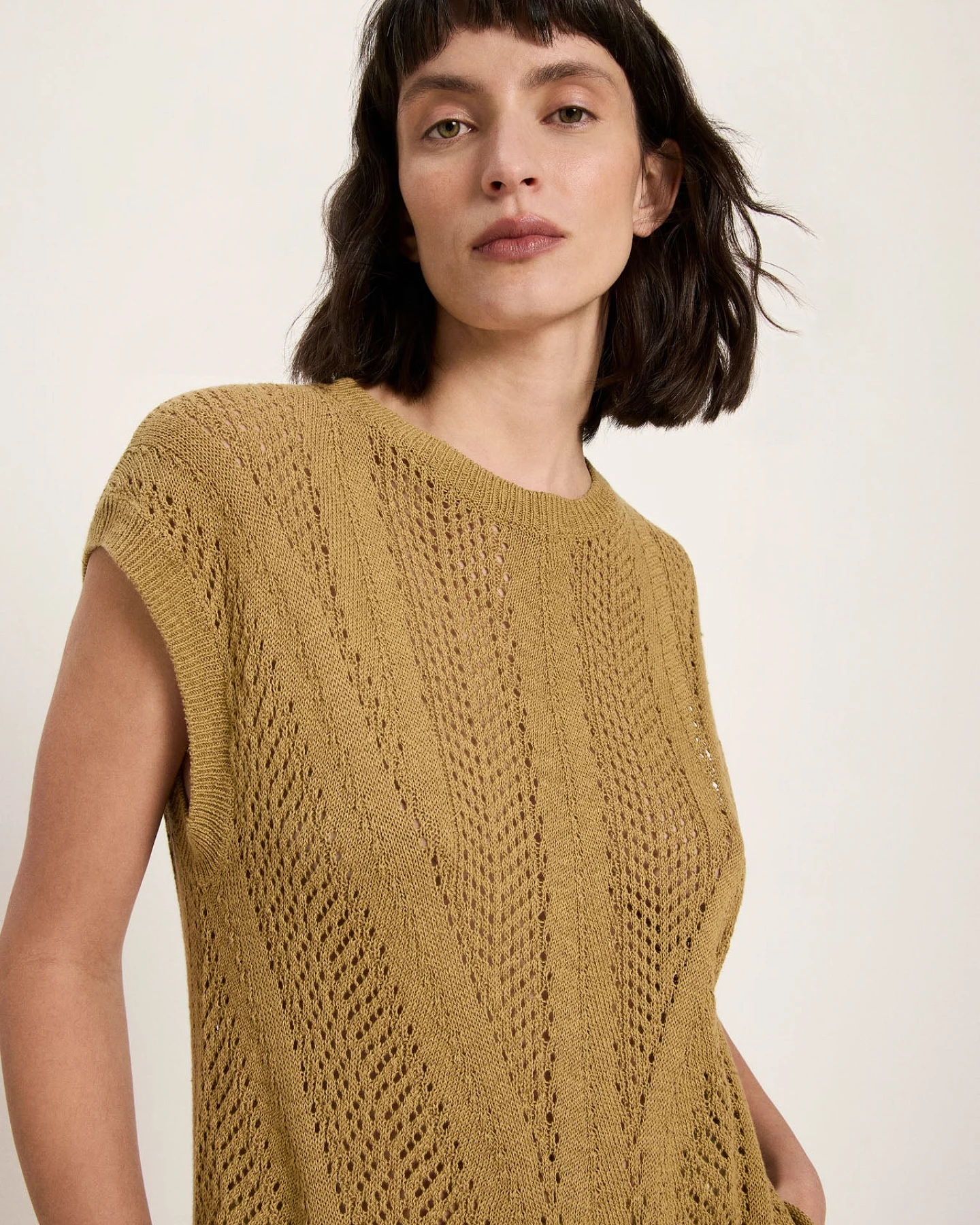 Strickpullunder mit Ajour – Ansicht 3