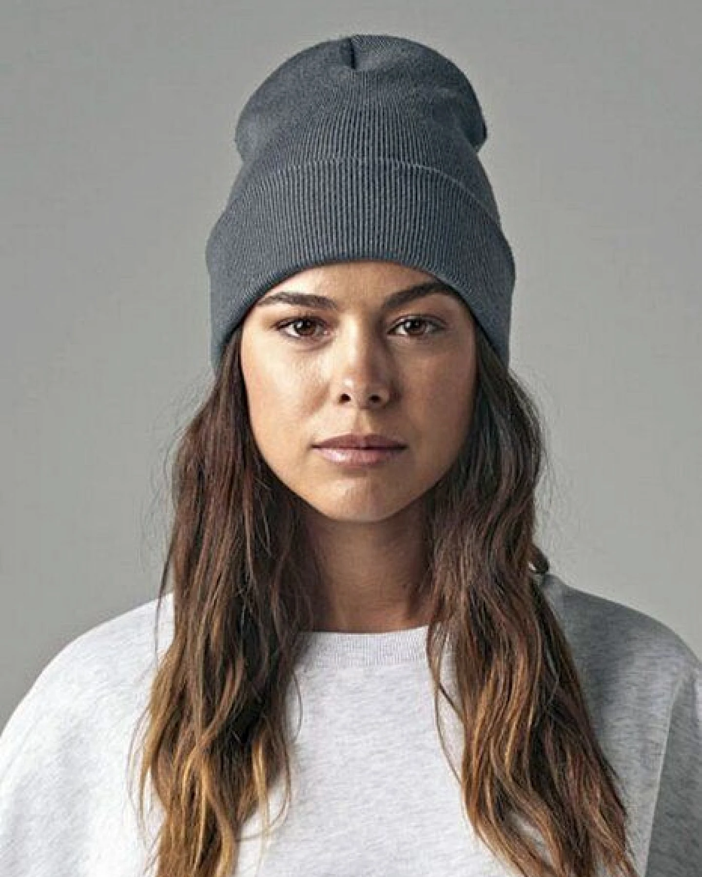 Beechfield Damen/Herren Beanie Wintermütze Strickmütze Recycelt – Ansicht 2