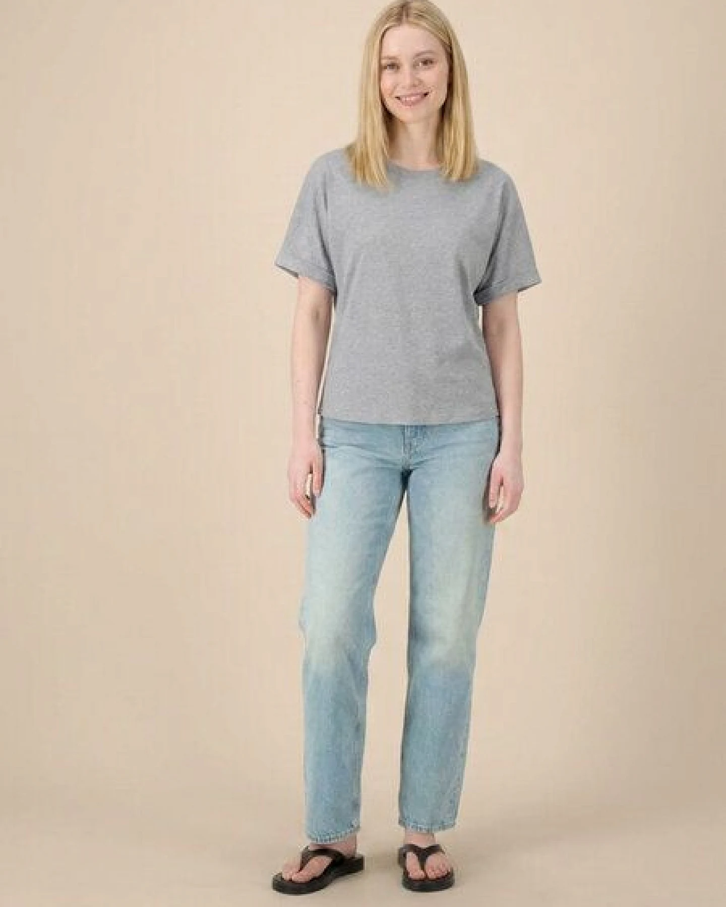 Kultgut Biofair & Vegan Oversize T-Shirt aus 100% feiner Biobaumwolle – Ansicht 4