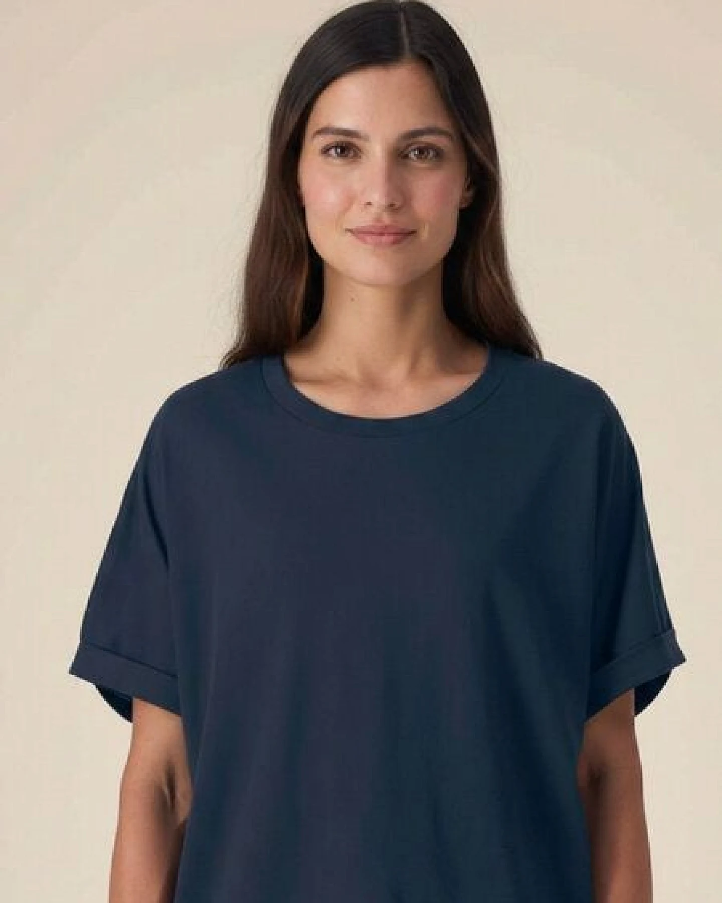 Kultgut Biofair & Vegan Oversize T-Shirt aus 100% feiner Biobaumwolle – Ansicht 2