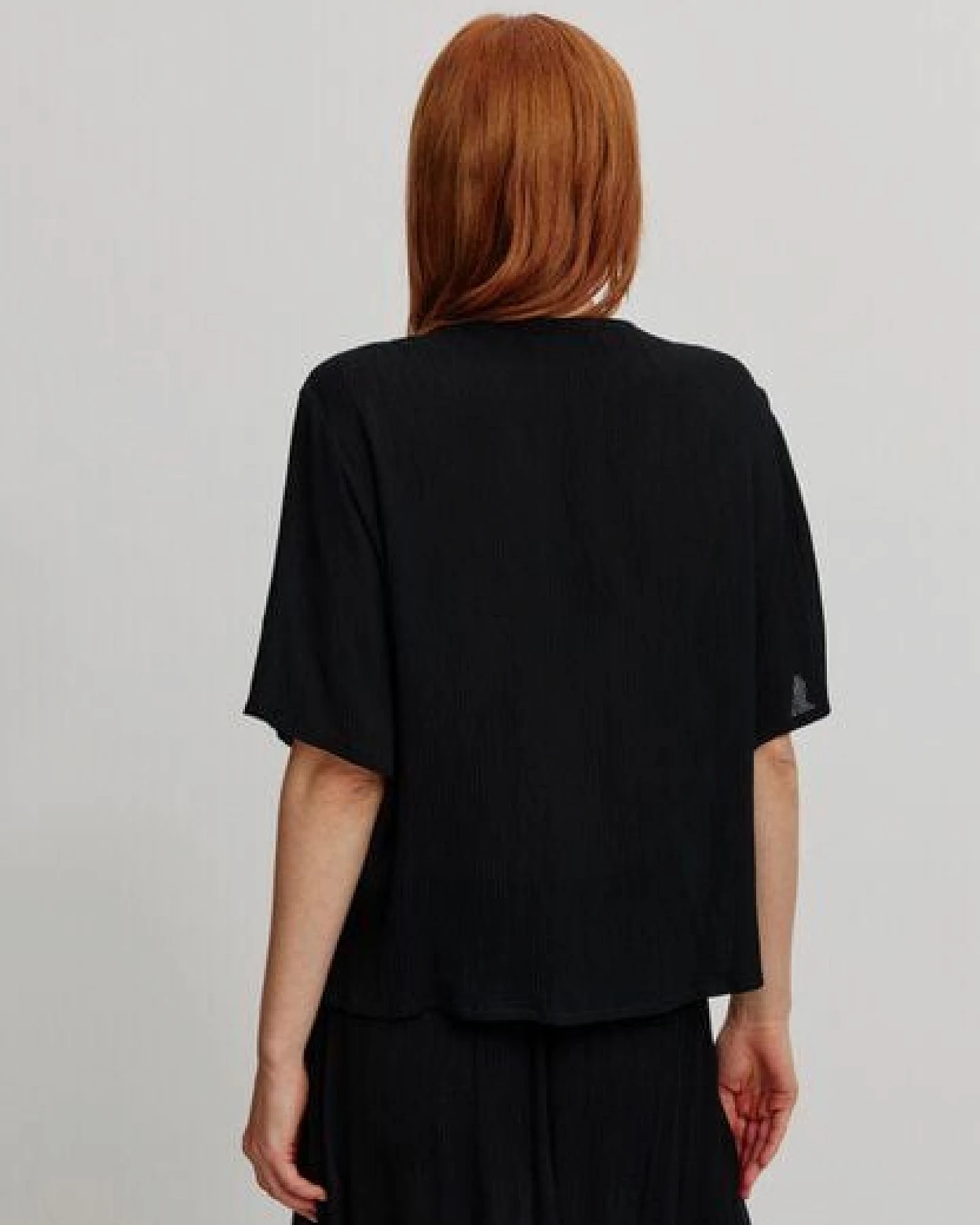 Damen Crinkle Bluse aus LENZING ECOVERO Viskose - SPIREA - recolution – Ansicht 4
