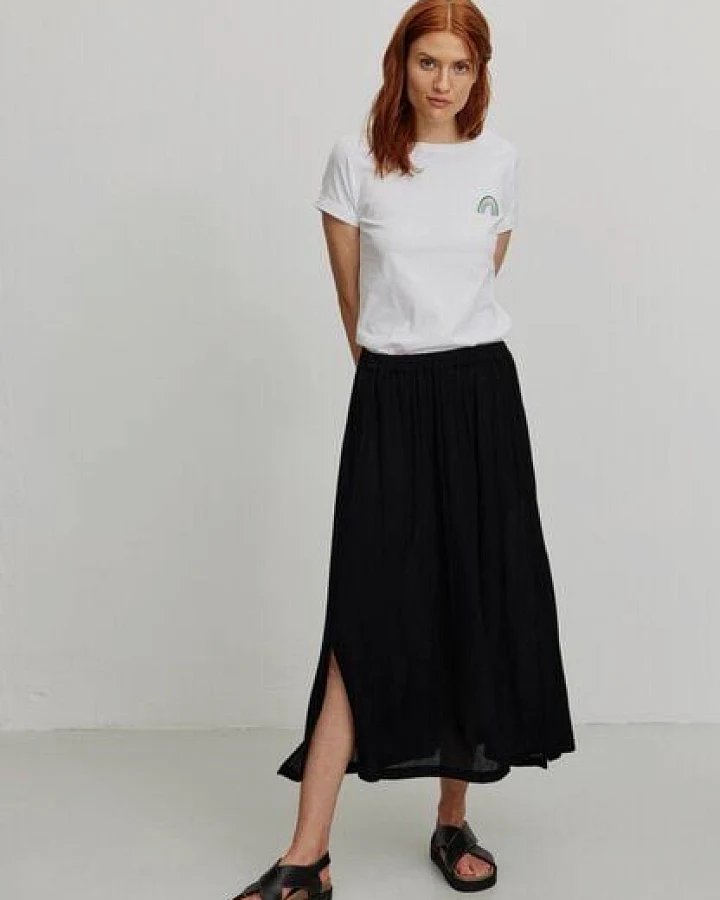 Damen Crinkle Rock aus LENZING ECOVERO Viskose - PEACH - recolution