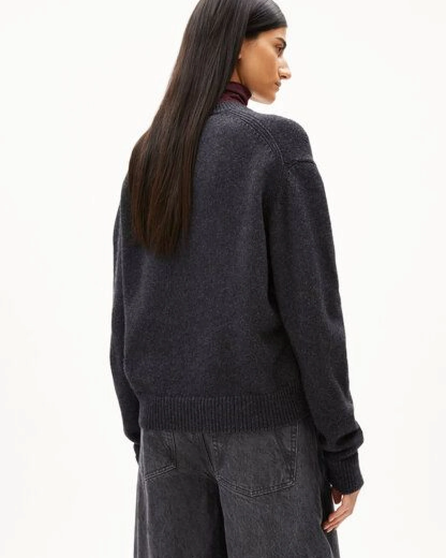 ARMEDANGELS BALBAA Damen Pullover aus Bio-Woll Mix – Ansicht 2