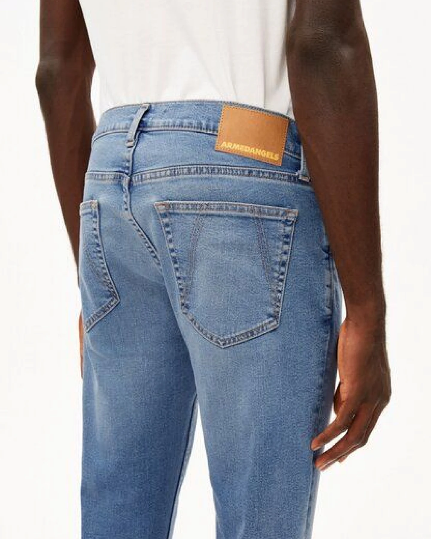 ARMEDANGELS IAAN Herren Slim Jeans aus recyceltem Baumwoll-Mix – Ansicht 3