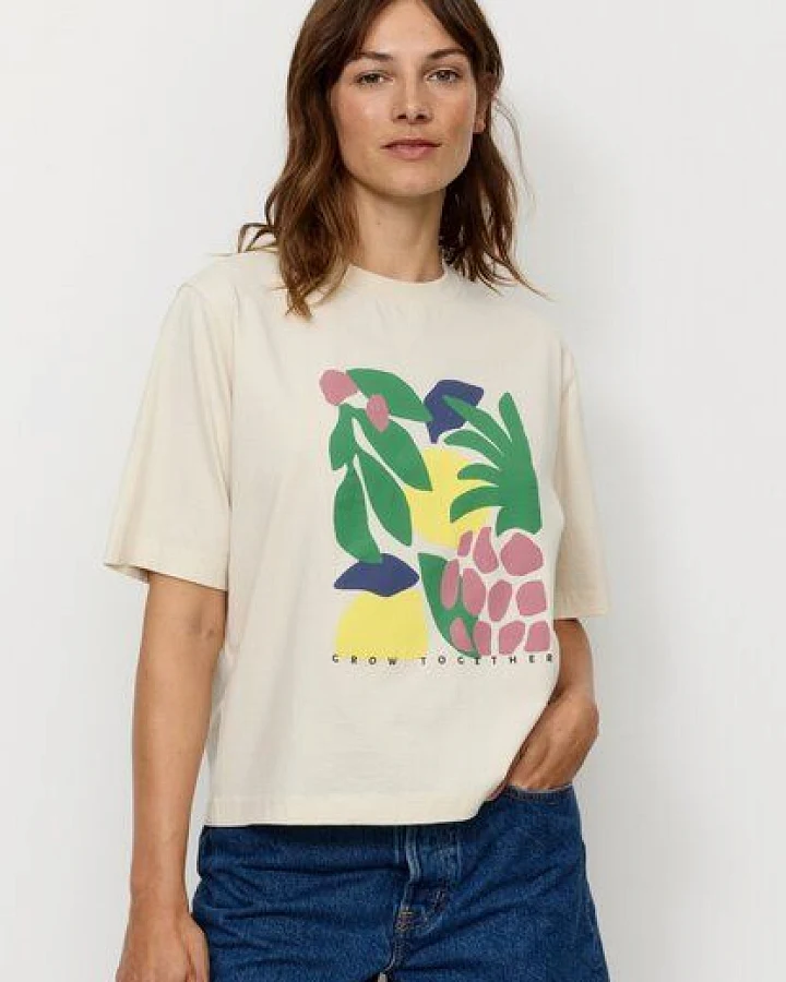 Damen T-Shirt aus Bio-Baumwolle - AZOLLA TOGETHER - recolution