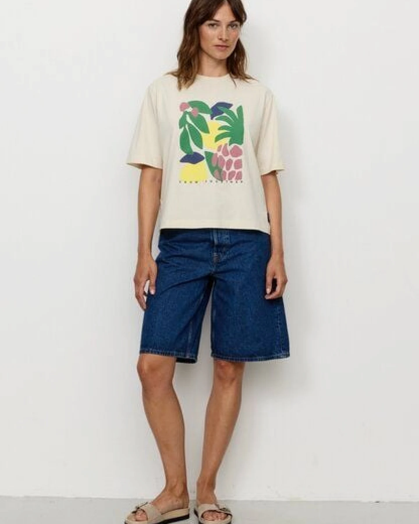 Damen T-Shirt aus Bio-Baumwolle - AZOLLA TOGETHER - recolution – Ansicht 4