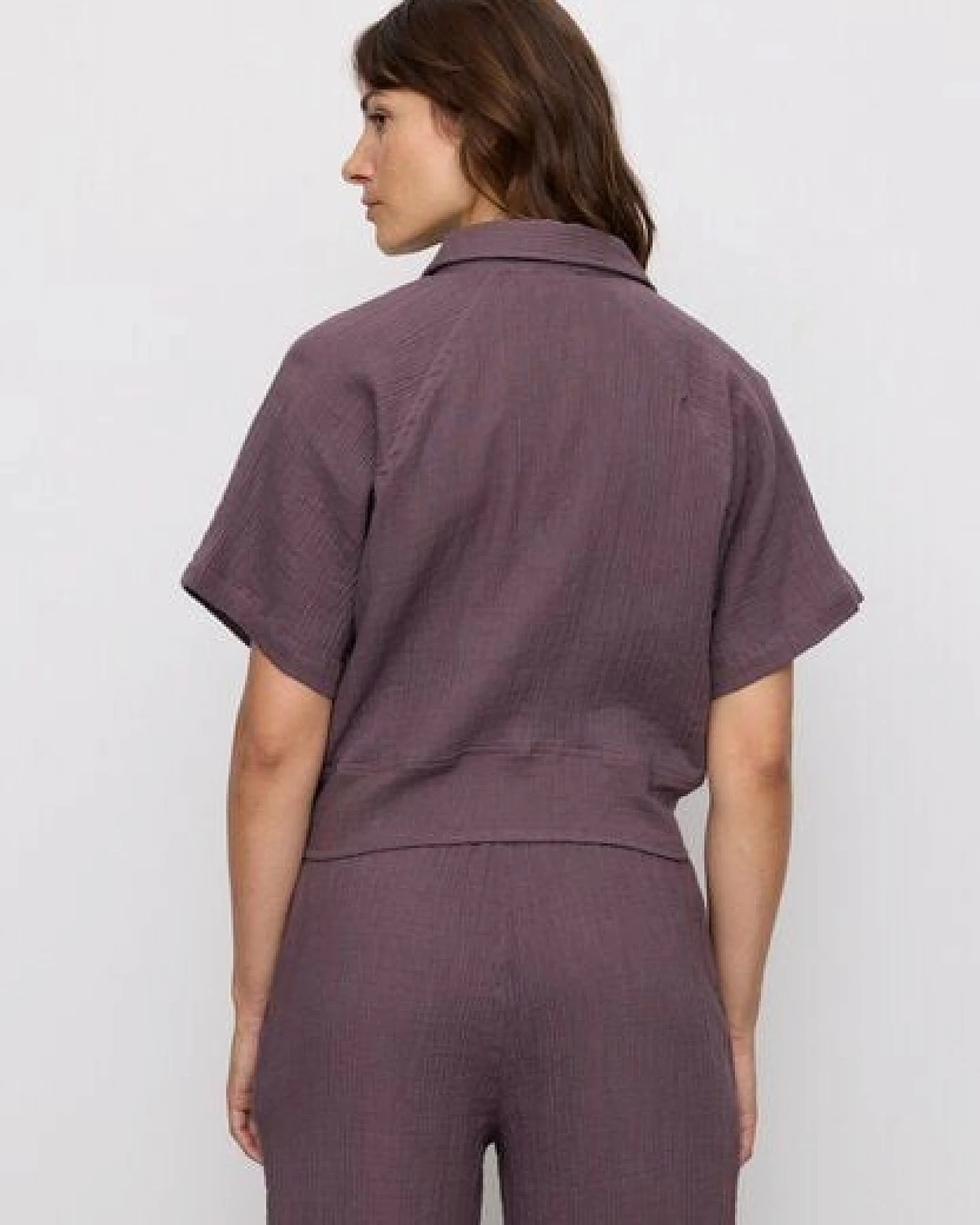 Damen Musselin Bluse aus Bio-Baumwolle - TULIP - recolution – Ansicht 4
