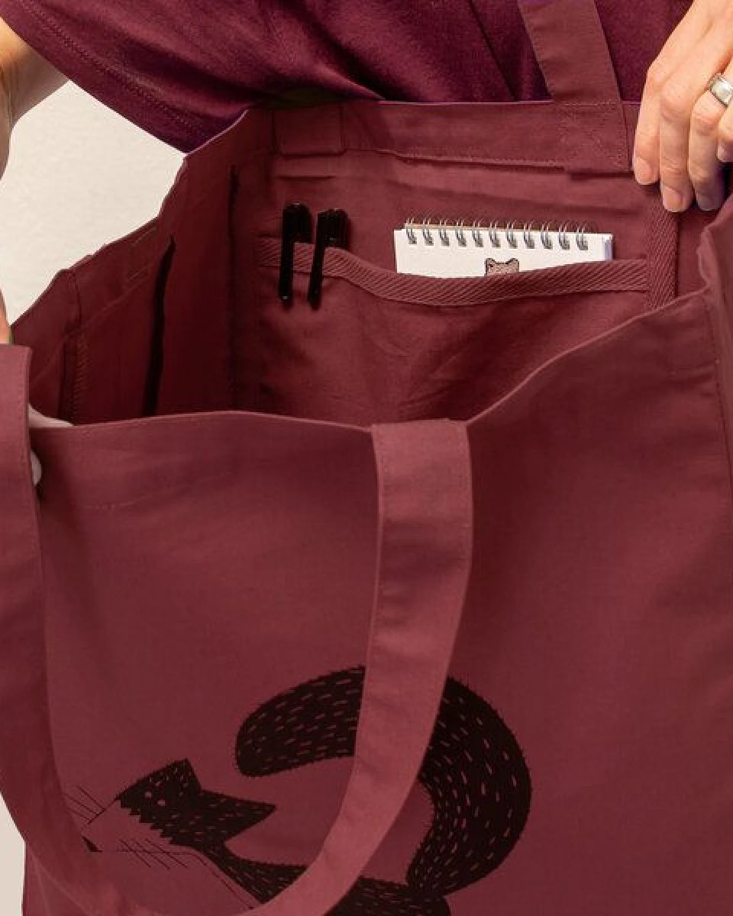 Cmig Franzi Fuchs Tote Bag / Jute-Beutel – Ansicht 2
